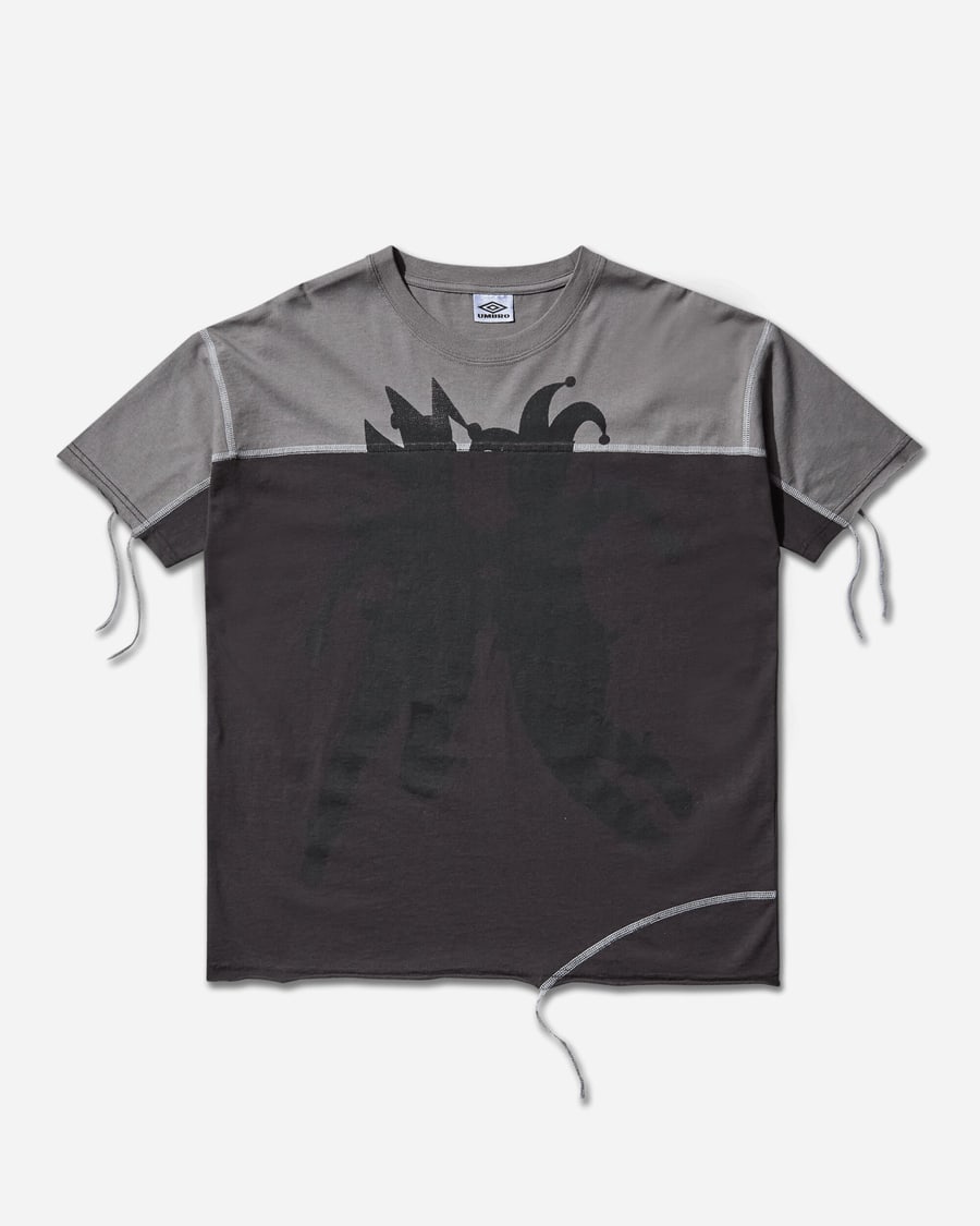 Umbro Players T-Shirt Washed Black / Smock Grey