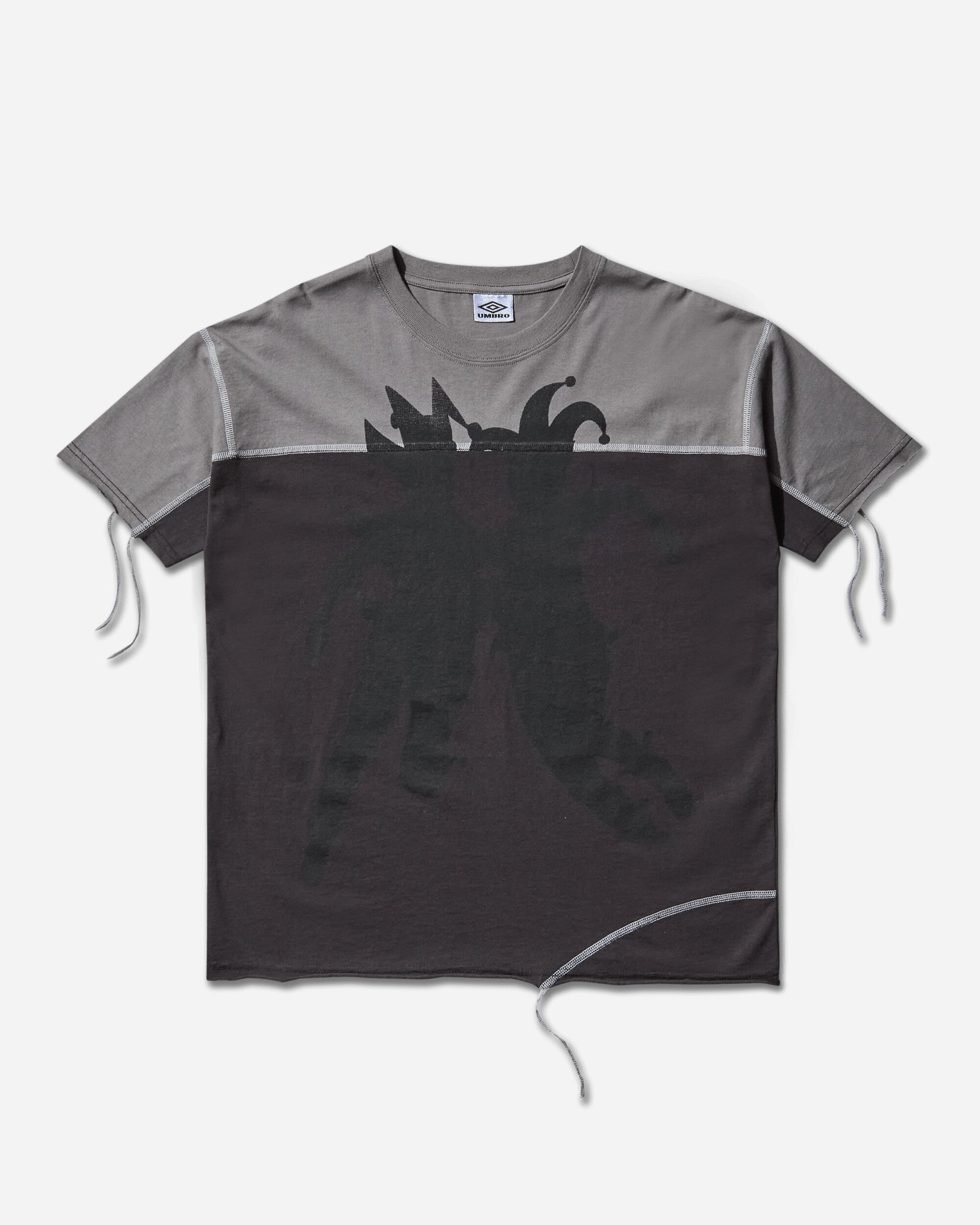 Umbro Players T-Shirt Washed Black / Smock Grey