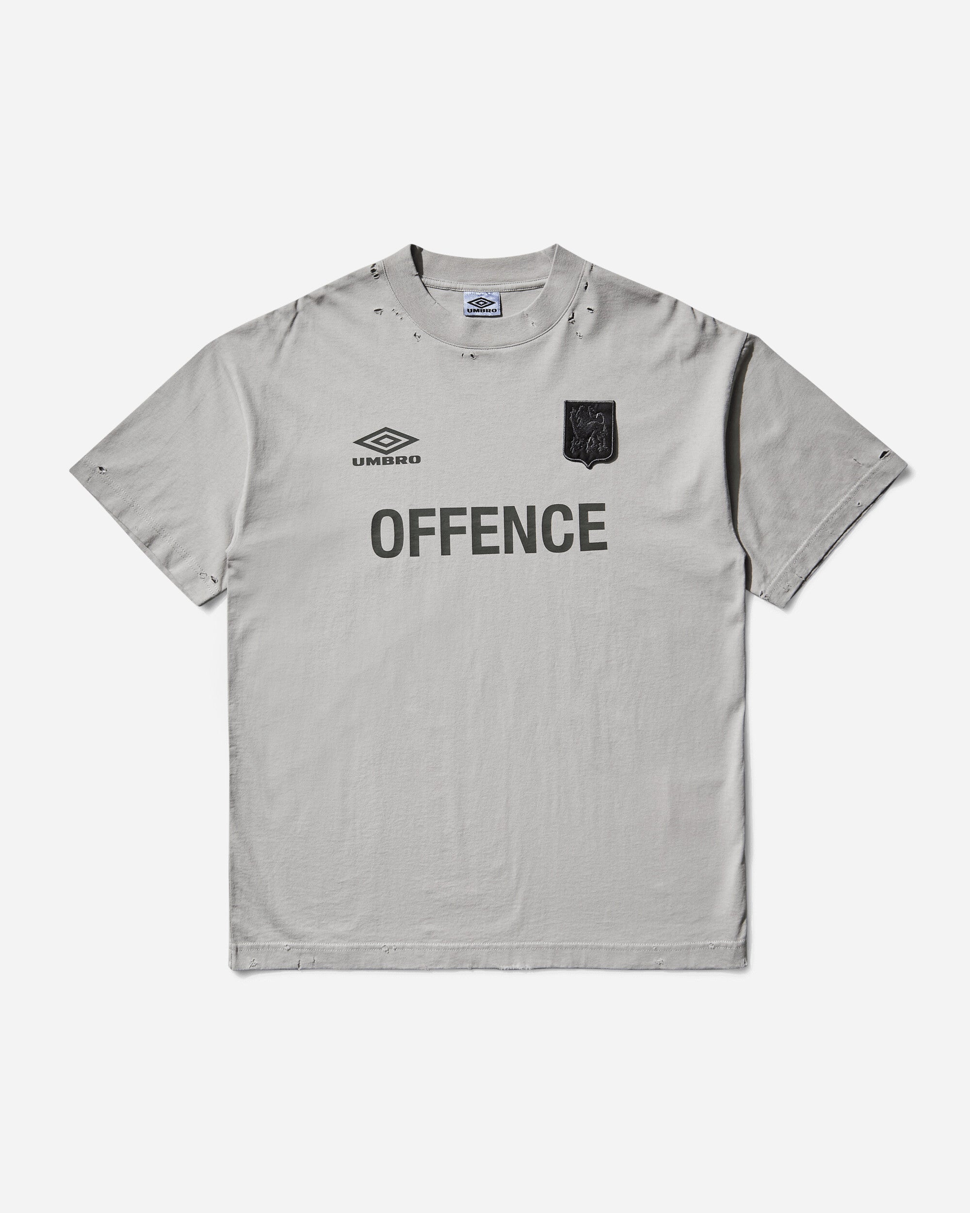 Umbro Offence Defence T-Shirt Light Grey