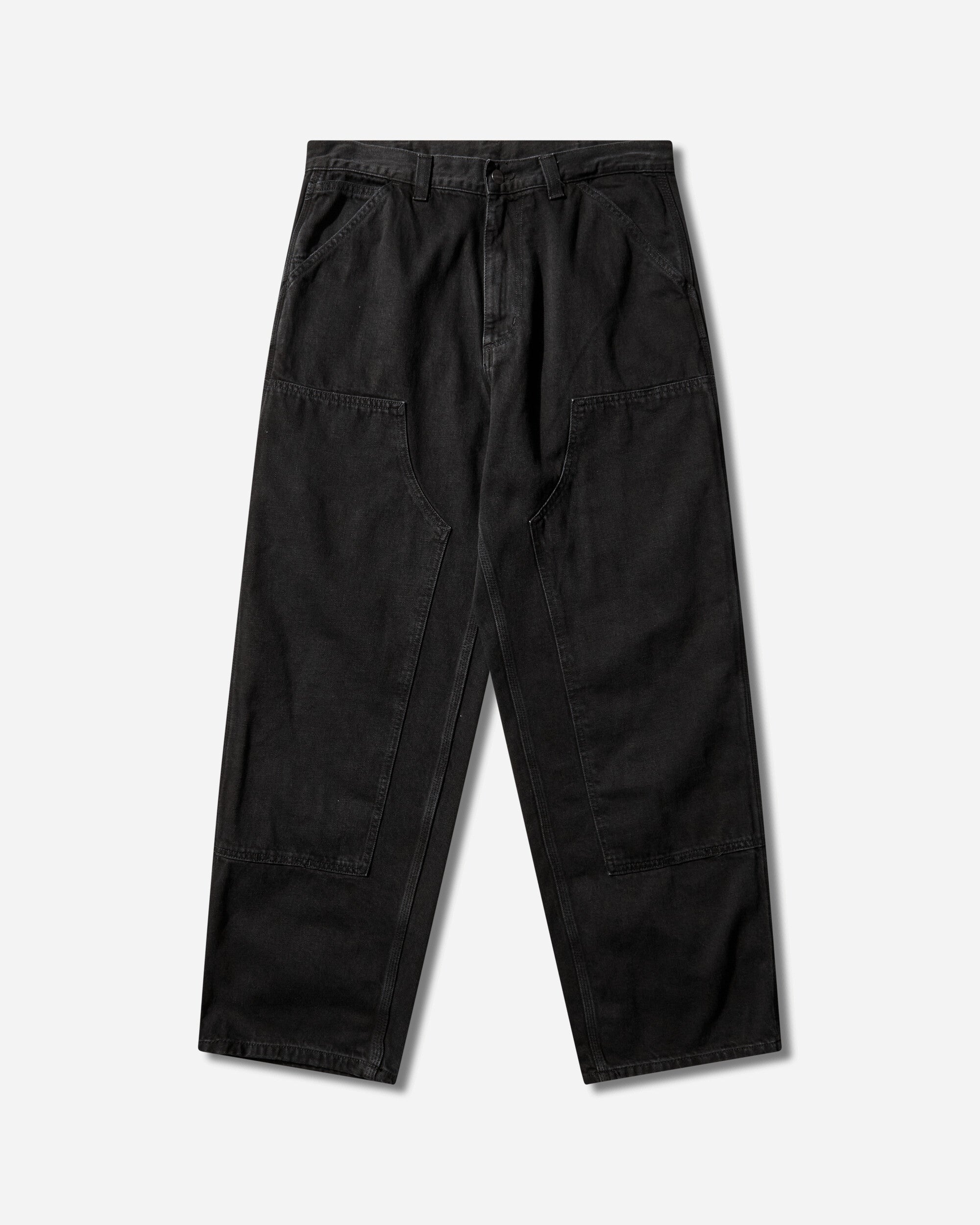 Carhartt WIP Men's OG Double Knee Pants Black (Dark Used Wash)