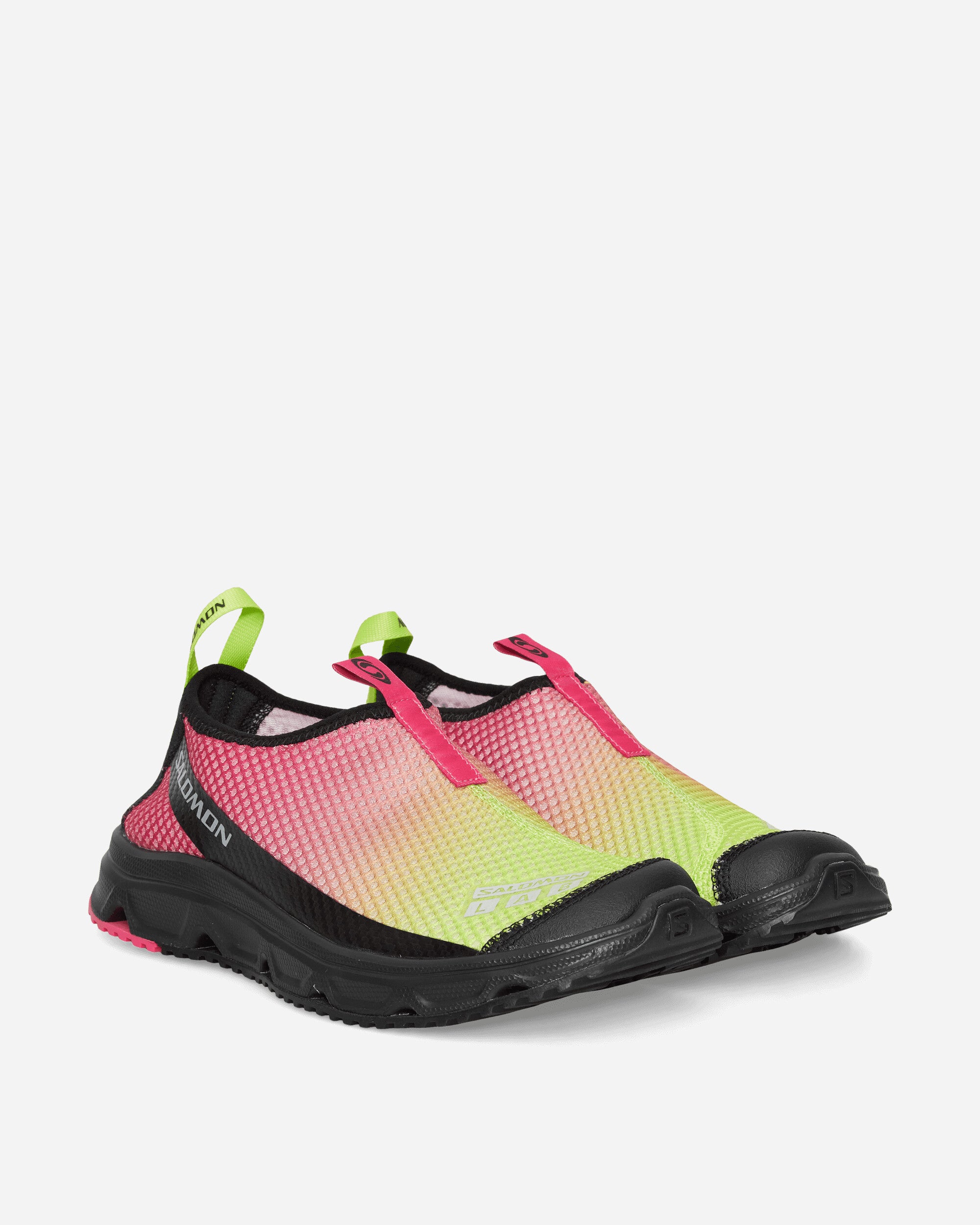Salomon RX Moc 3.0 Sandals Pink Yarrow / Acid Lime, view 2