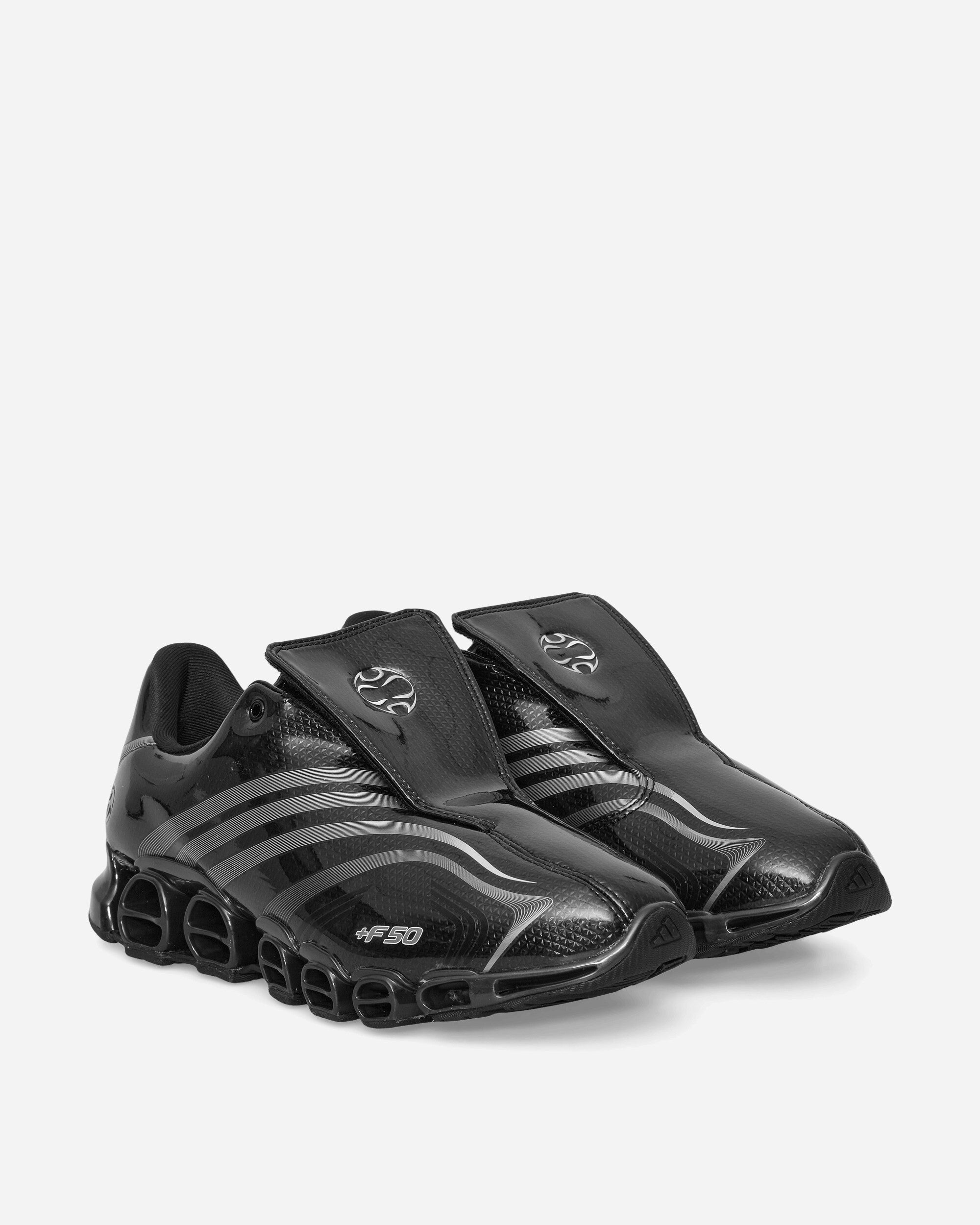 adidas Slam Jam F50 Tunit Mega Consortium Sneakers Core Black / Silver Metallic, view 2