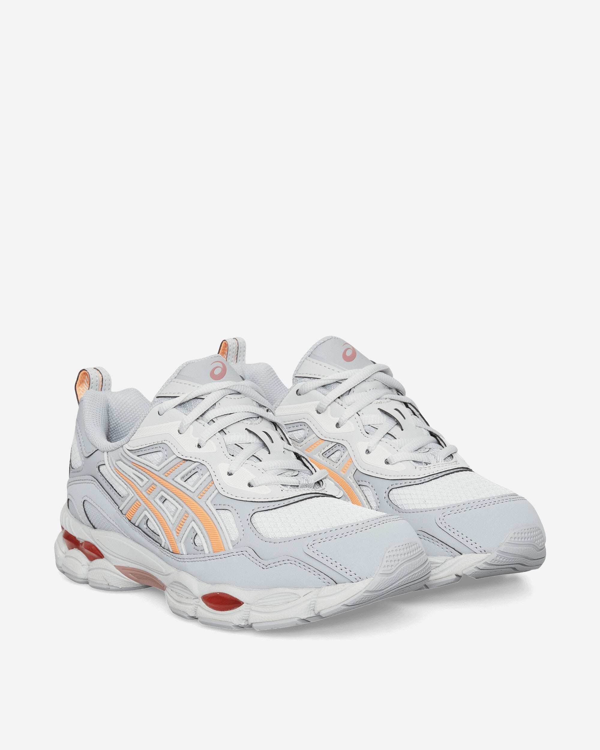 Asics GEL-NYC RGD Sneakers Piedmont Grey / Faded Orange, view 2