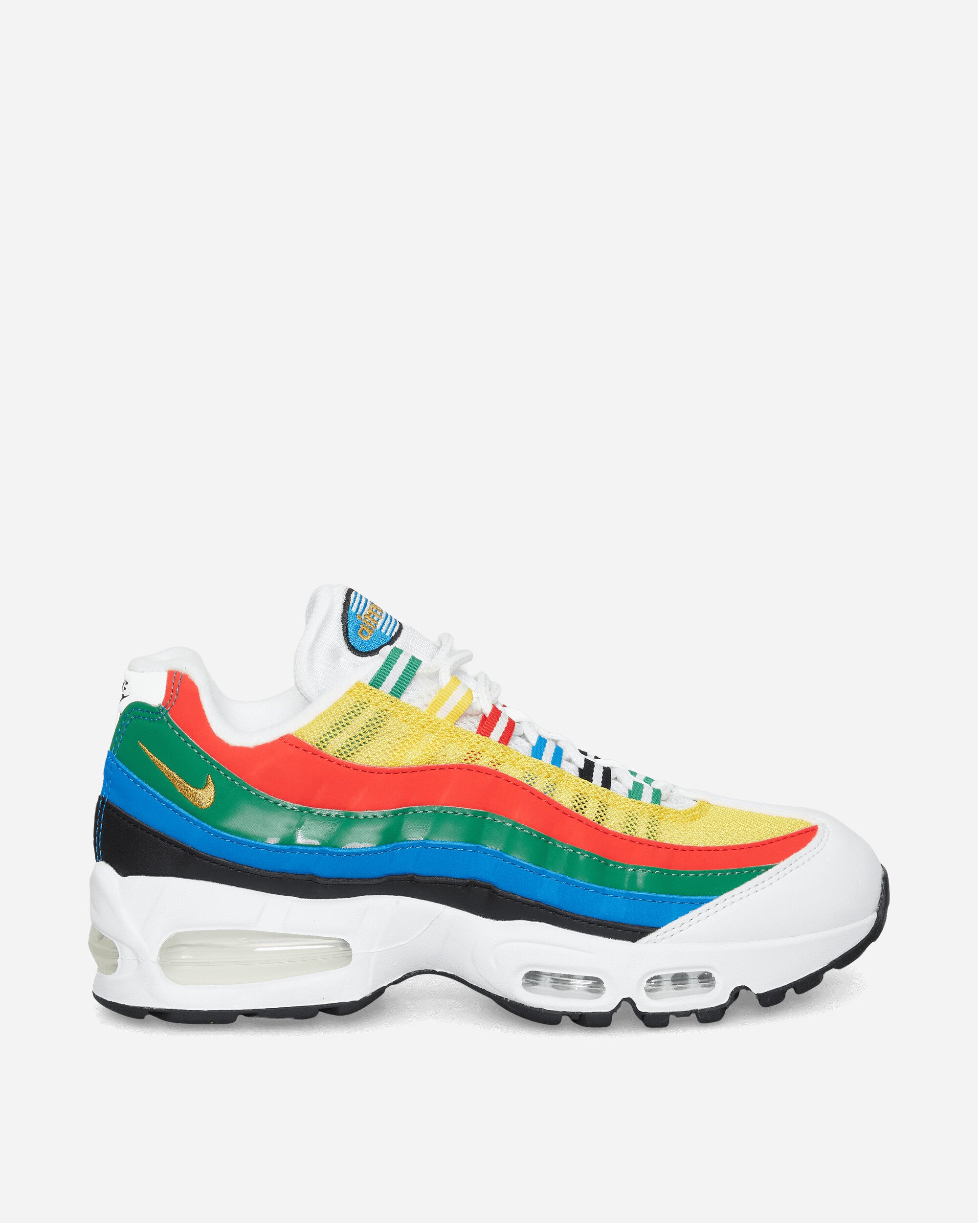 Nike Air Max 95 Big Bubble Sneakers Varsity Maize / Chile Red / Classic Green / Photo Blue