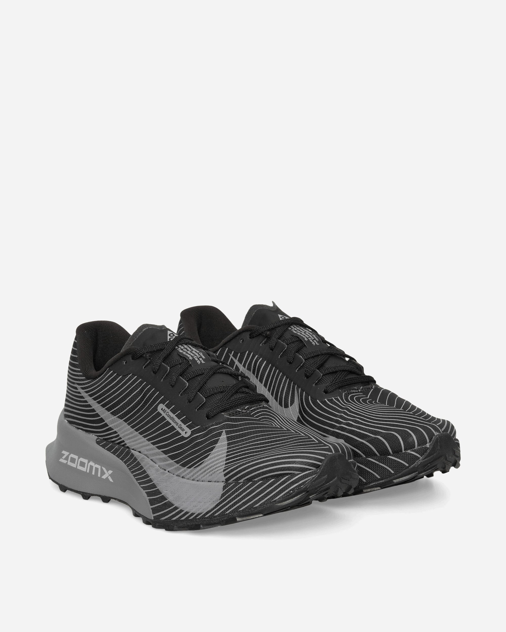 Nike ACG Ultrafly Trail Sneakers Black / Photon Dust, view 2