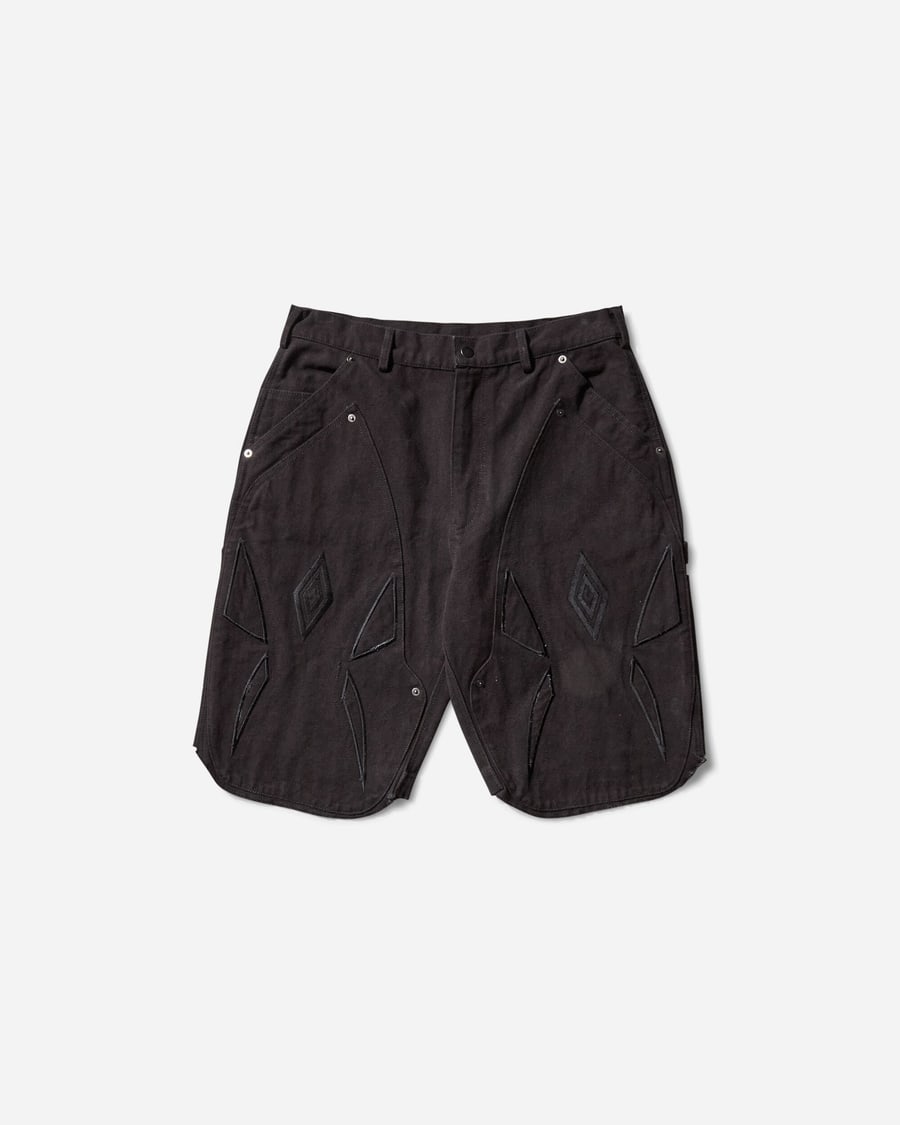 Umbro Shinguard Canvas Shorts Black