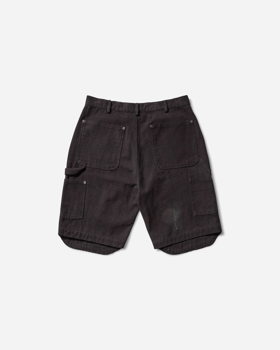 Umbro Shinguard Canvas Shorts Black, view 2