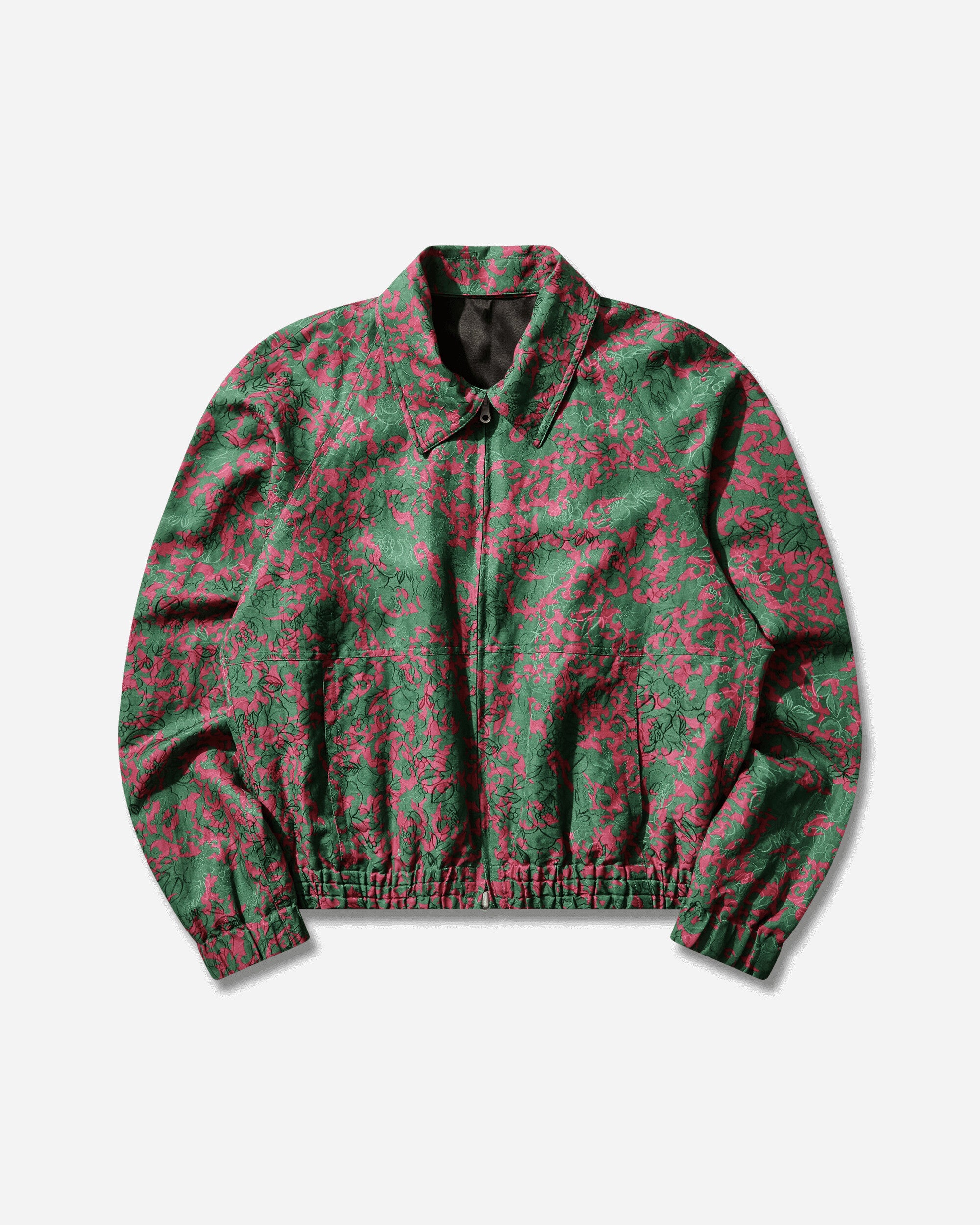 Dries Van Noten Men's Fil Coupé Reversible Jacket Fuchsia