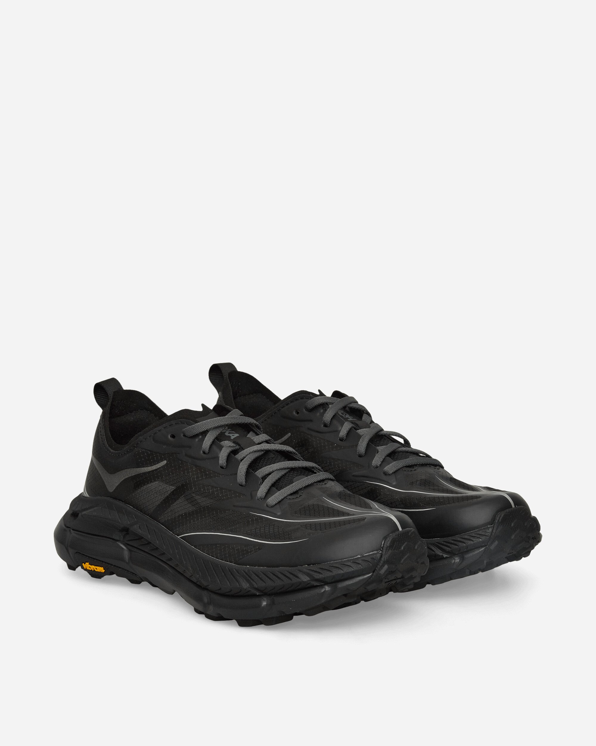 Hoka One One Mafate Speed 4 Lite Sneakers Black / Outer Orbit, view 2