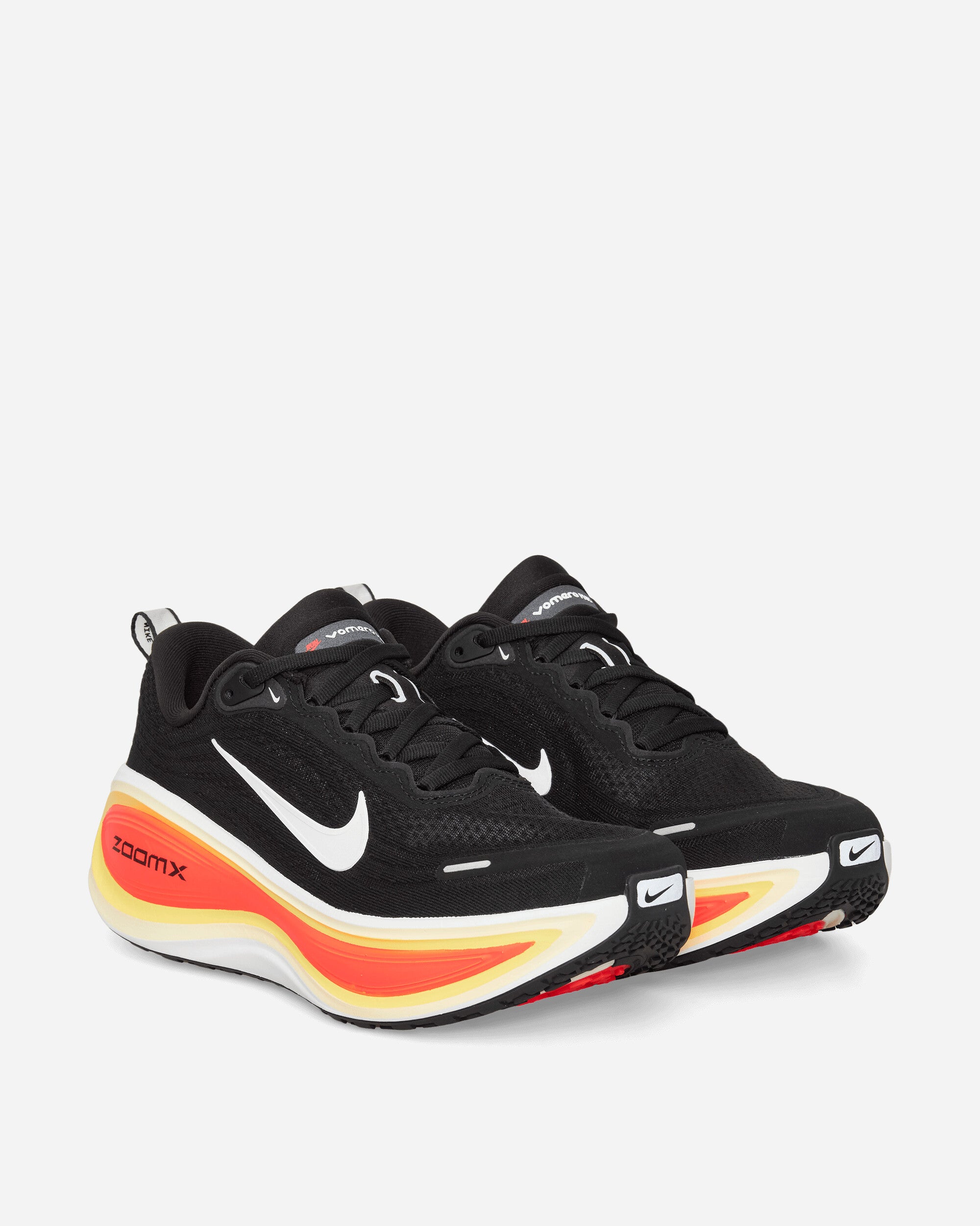 Nike Vomero Plus Sneakers Black / White / Bright Crimson, view 2