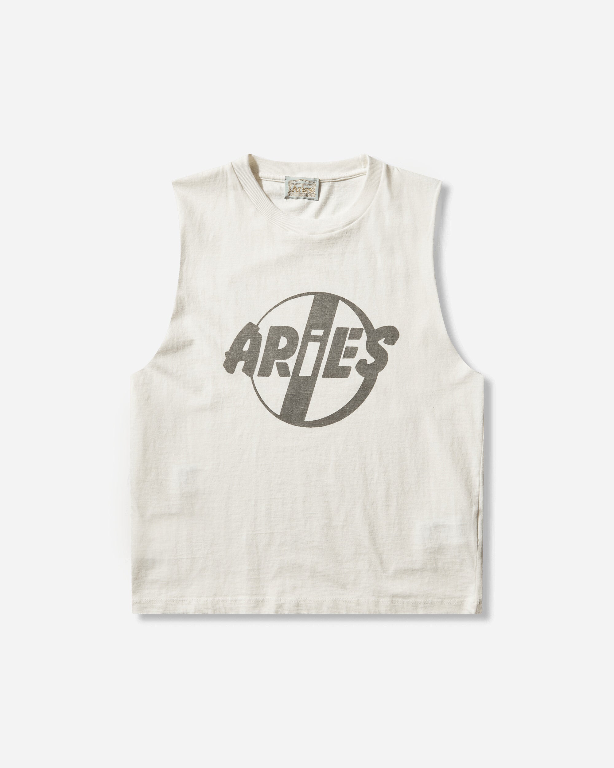 Aries Punk Muscle Vest White
