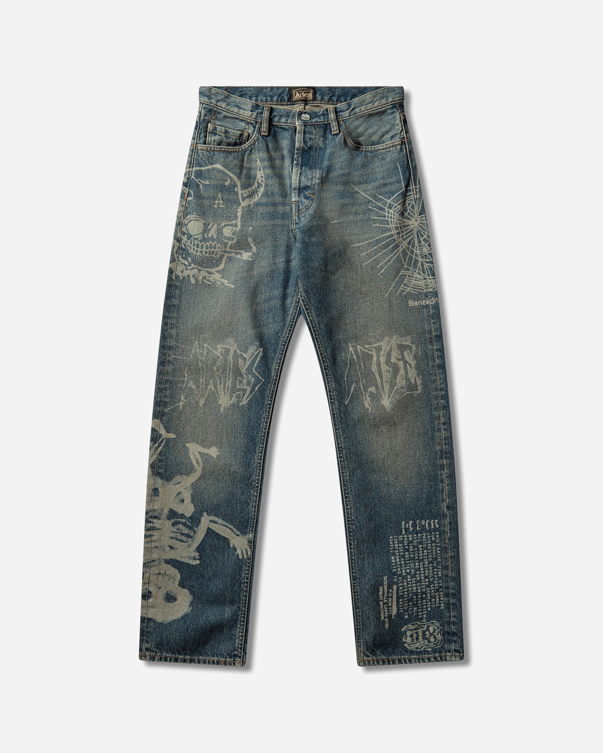 Aries Metal 00's Lilly Jeans Blue