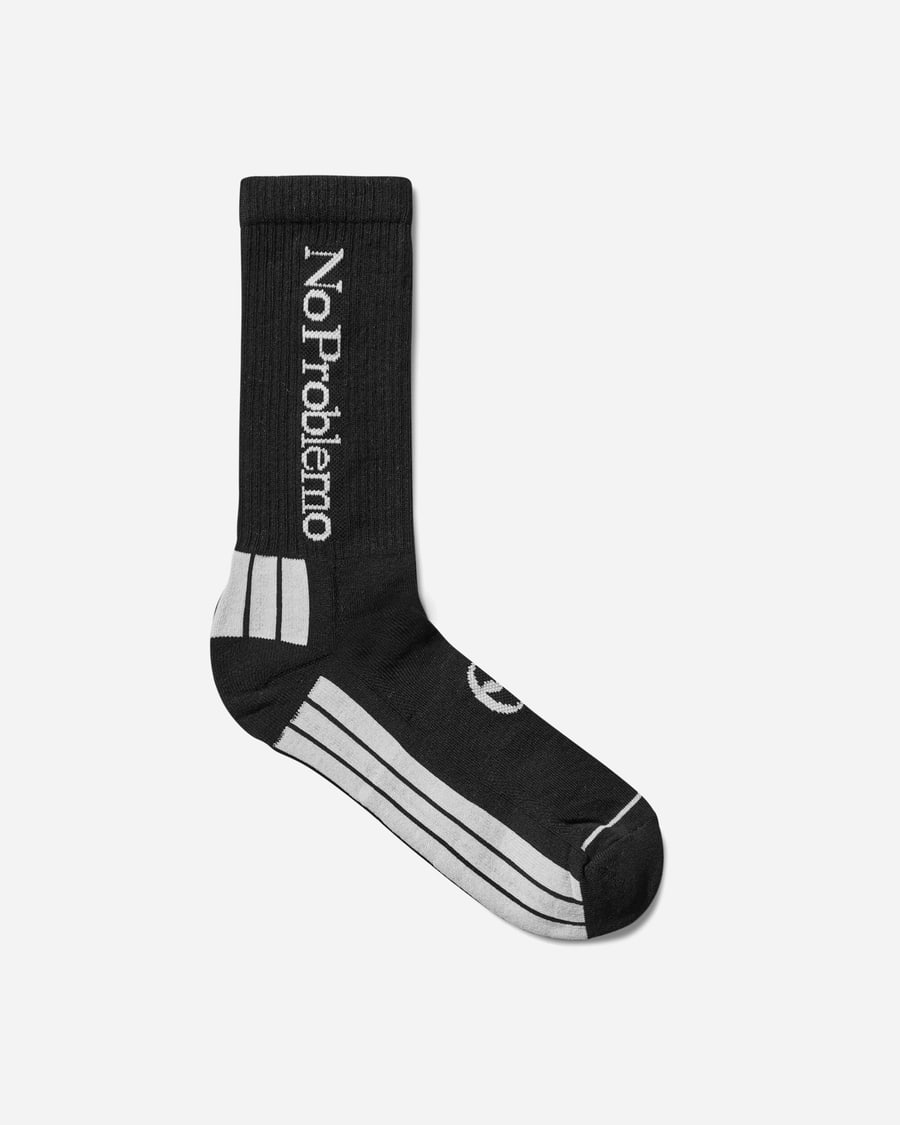 No Problemo Logo Socks Black