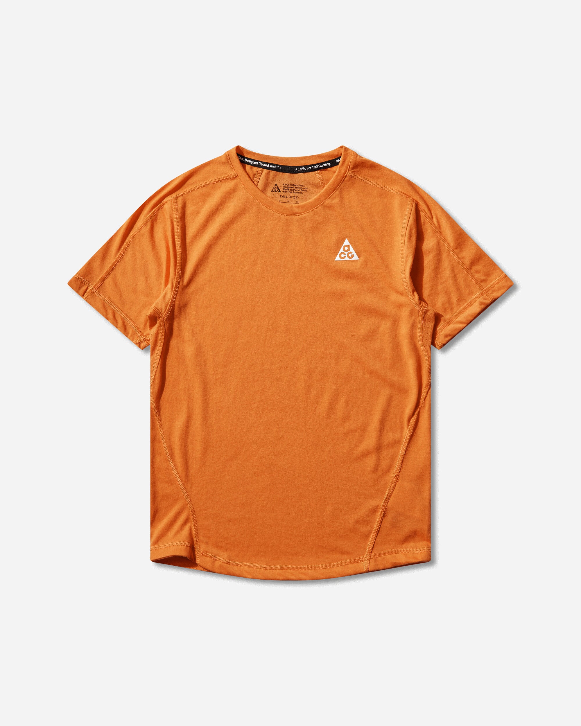Nike Women's ACG Dri-FIT Short-Sleeve Trail Running Top Safety Orange