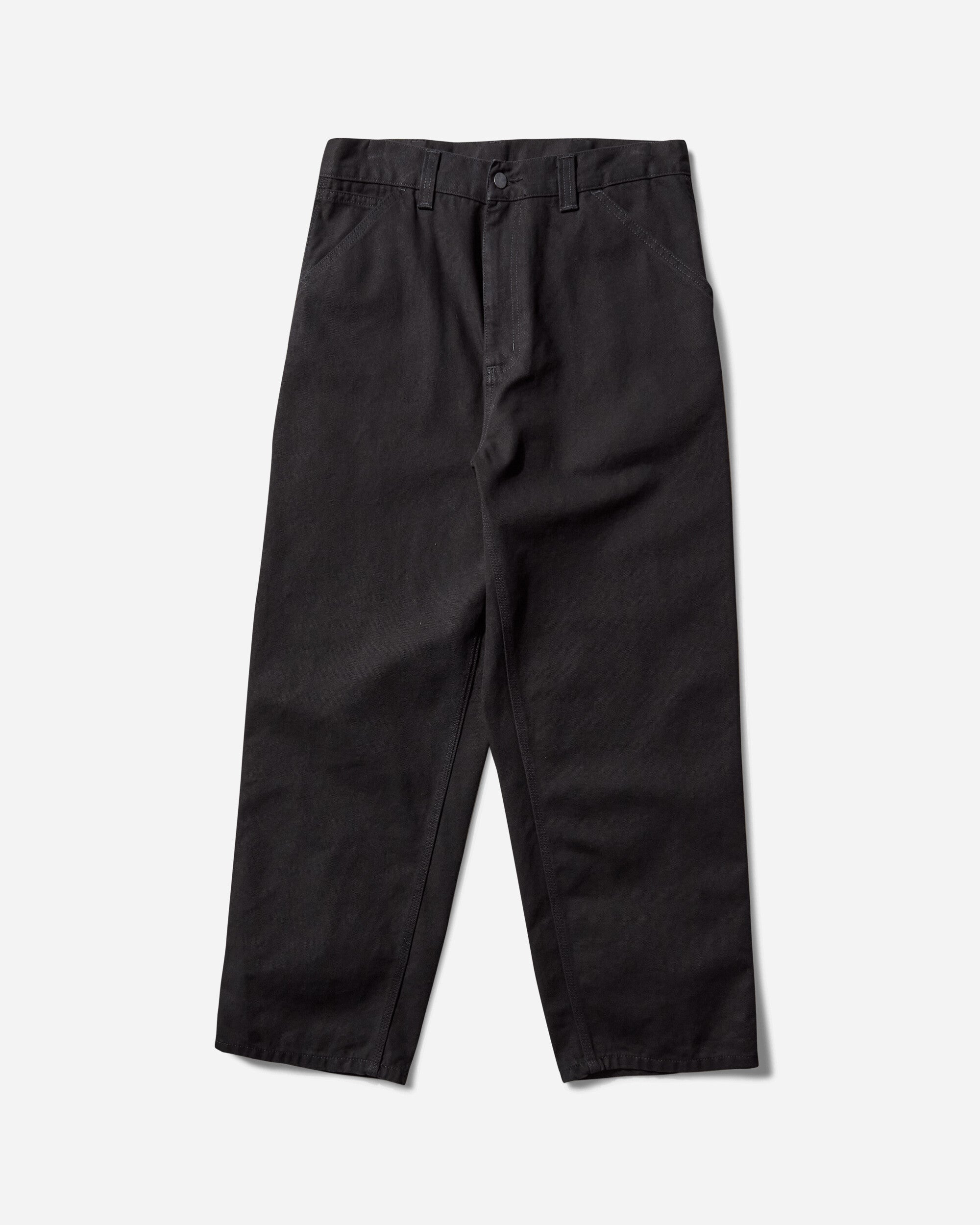Carhartt WIP Men's OG Single Knee Pants Black (Stone Washed)