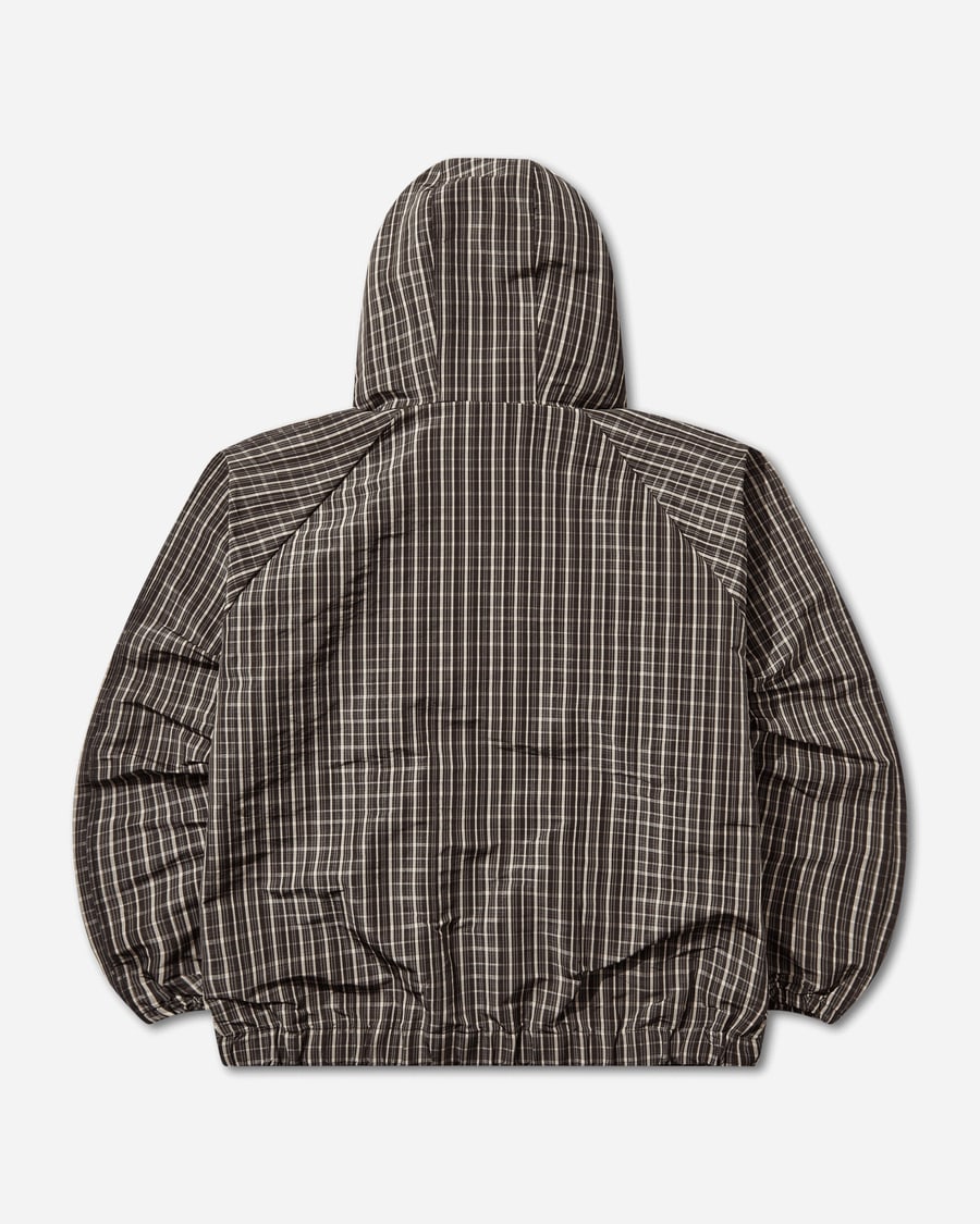 Umbro Check Smock Anorak Beige / Dark Brown, view 2