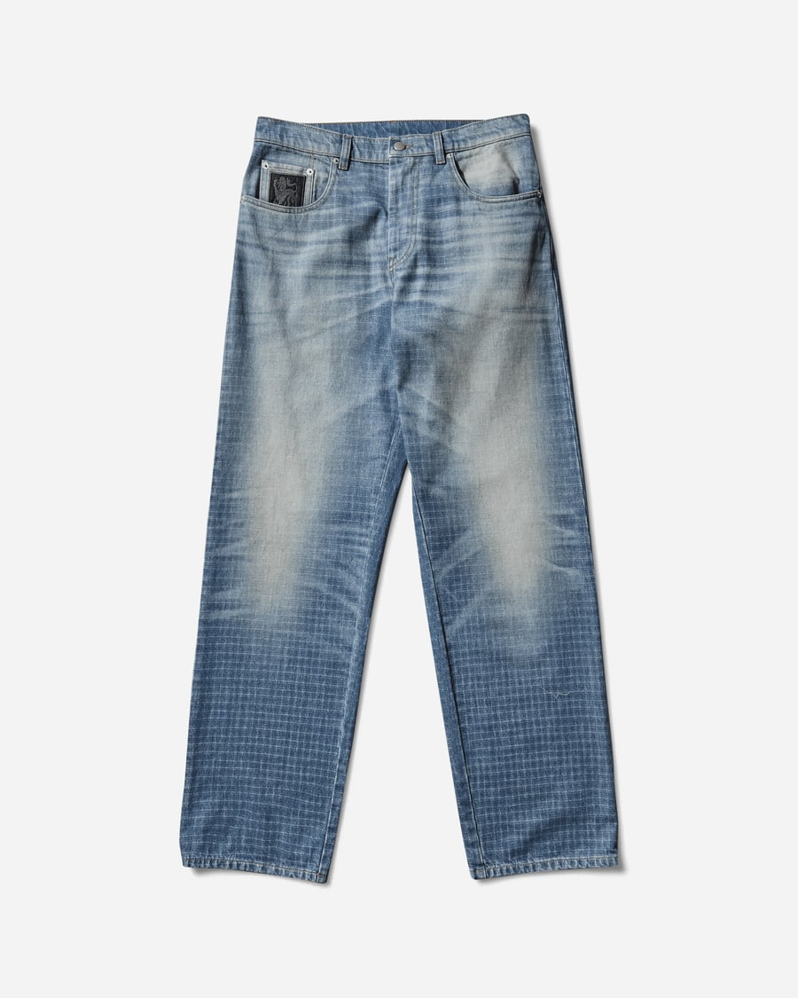 Umbro Checked Jeans Blue