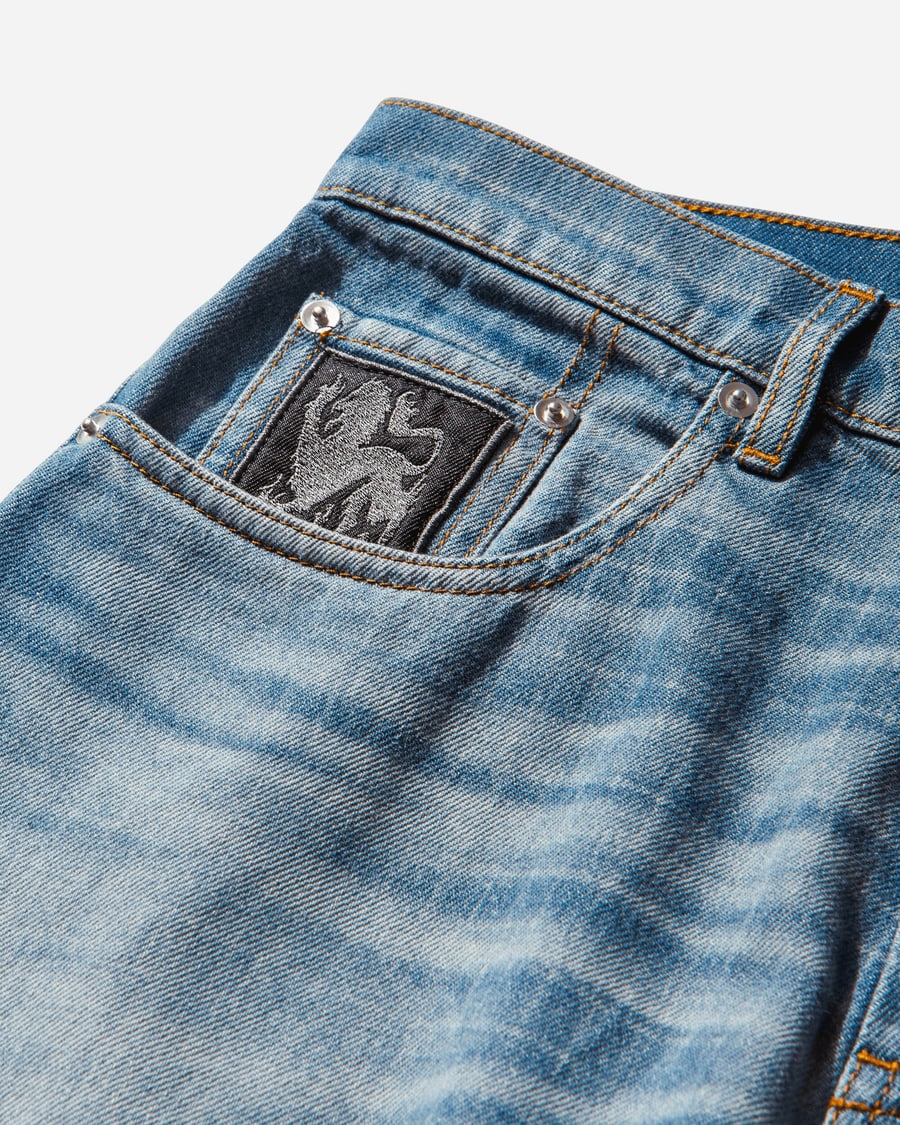 Umbro Checked Jeans Blue, view 3
