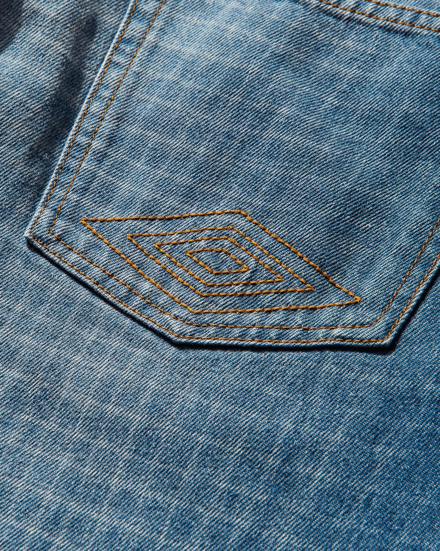 Umbro Checked Jeans Blue, view 4