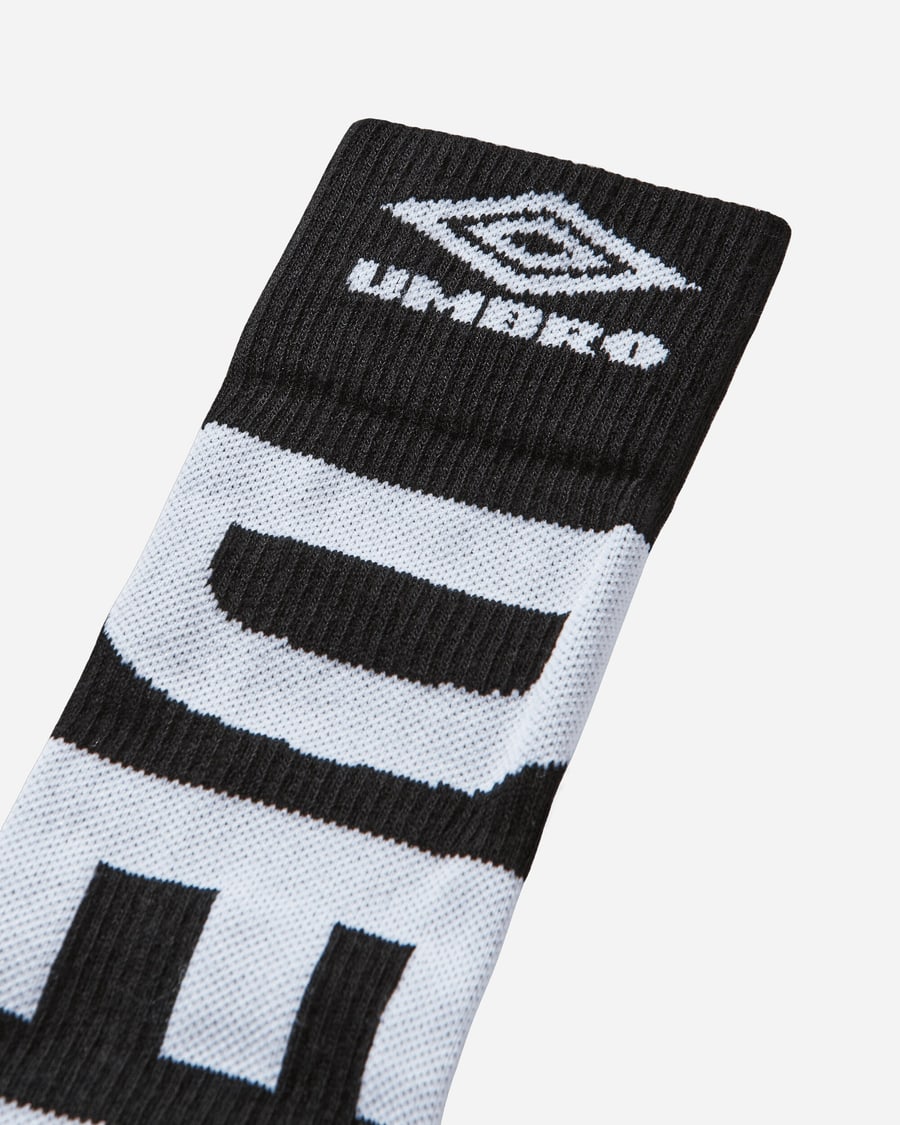 Umbro Offence Defence Socks Black / White, view 6
