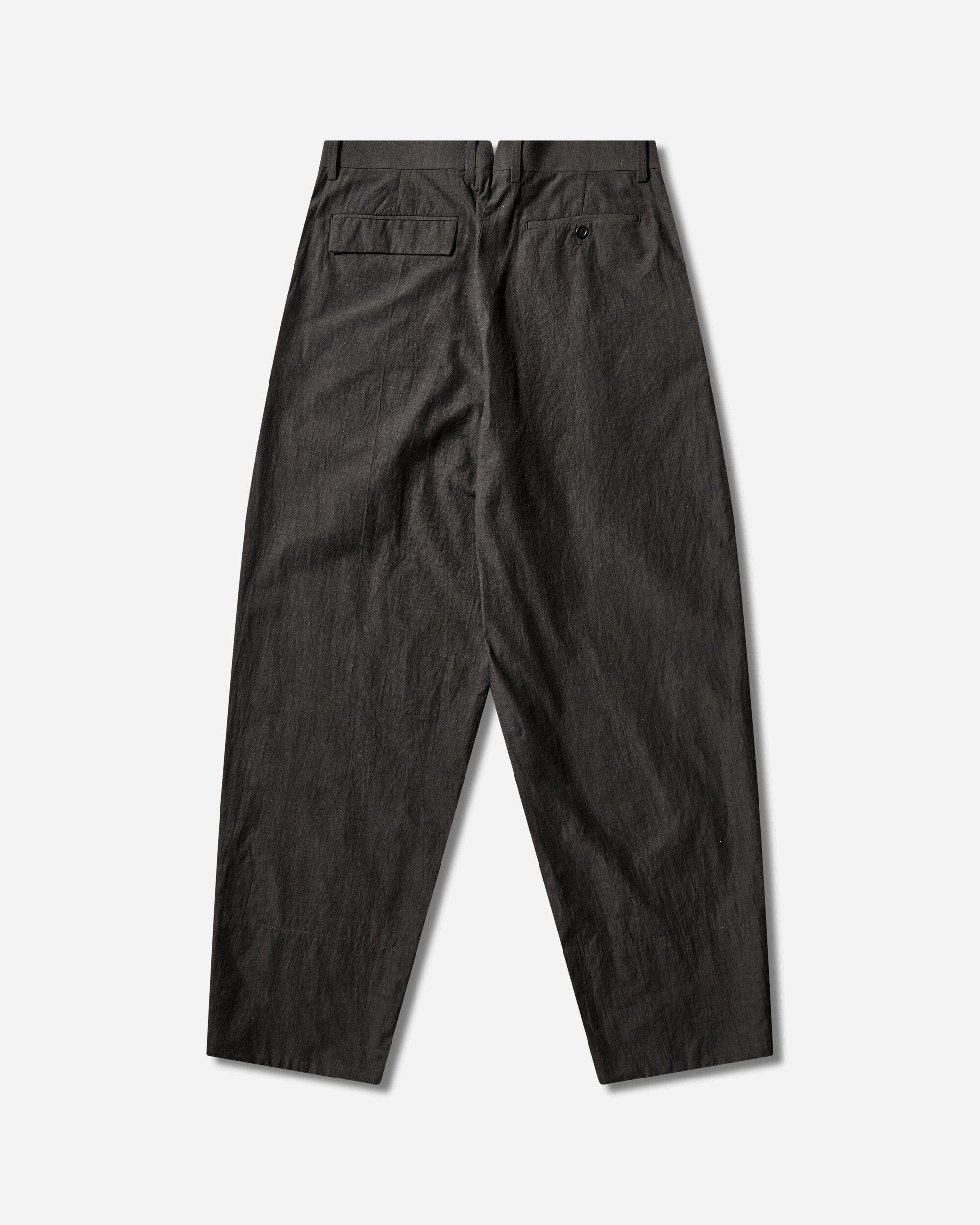 Undercover Men's Linen-Ramie Blend Cotton Pants Charcoal, view 2