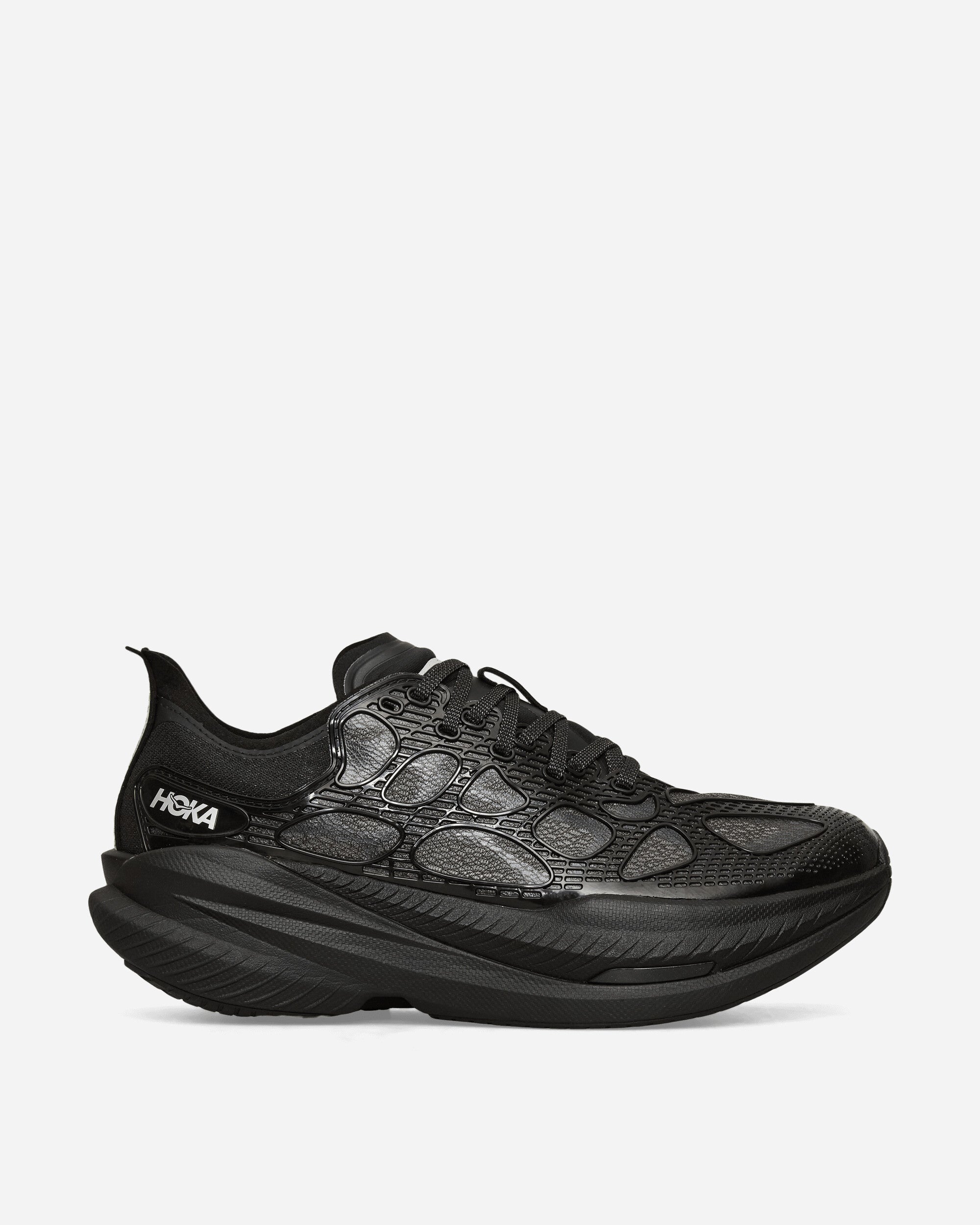 Hoka One One Mach X Caged Sneakers Black / Midnight Blue