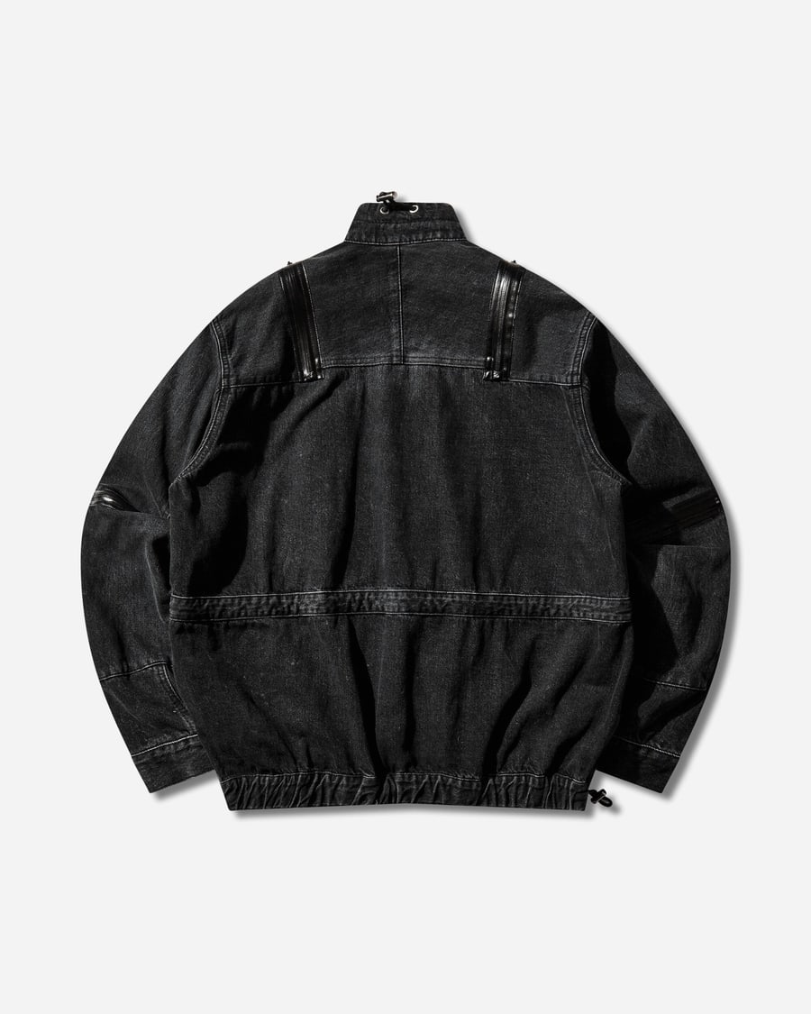 sacai Men's Denim Blouson Black, view 2