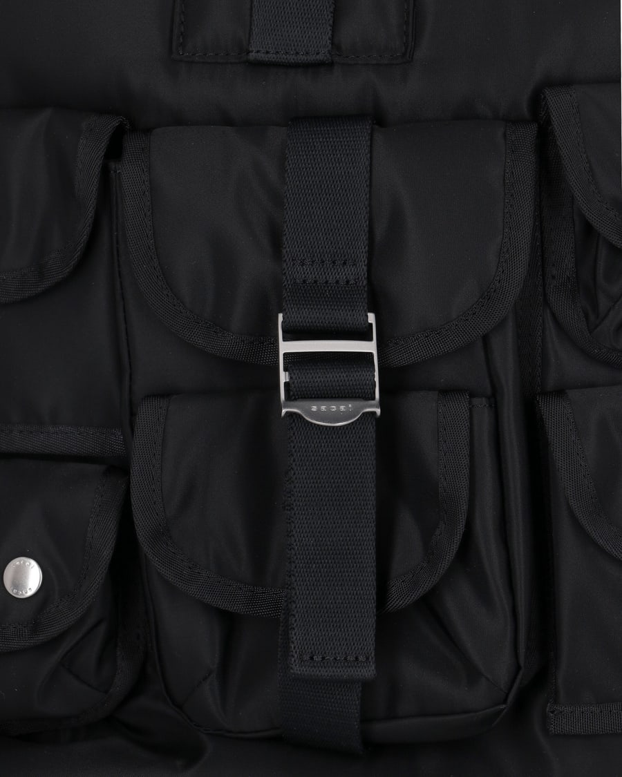 sacai Nylon Tote Bag Black, view 4