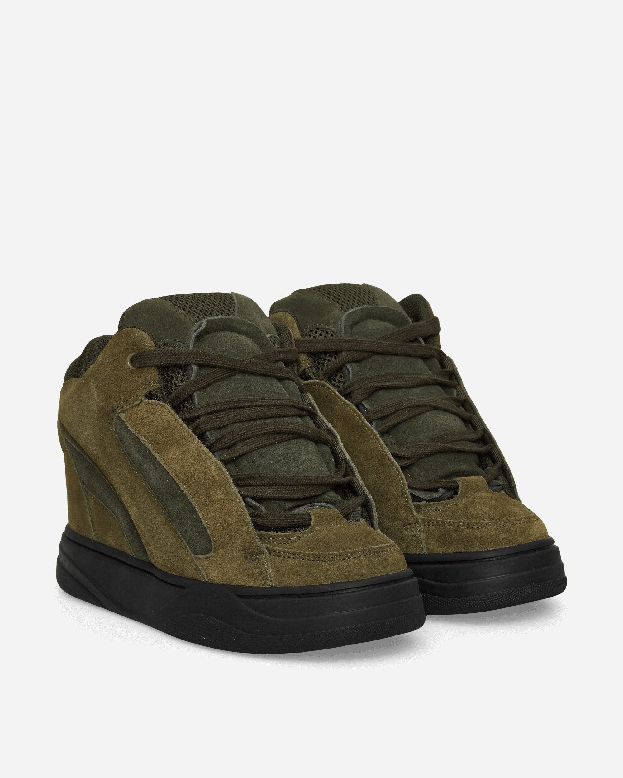 Ottolinger Women's Sneaker Heels Khaki, view 2