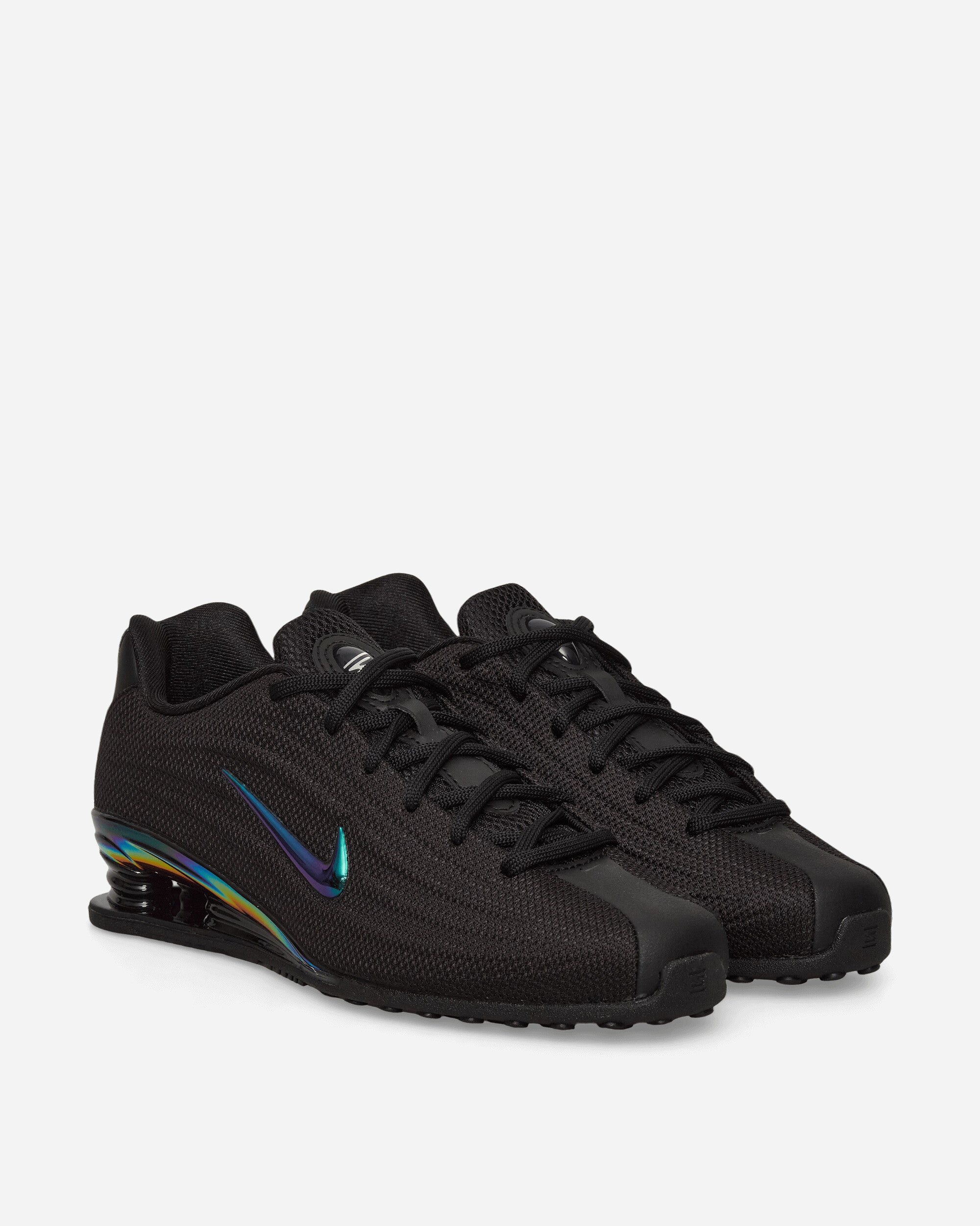 Nike Women's Shox Z Sneakers Black / Metallic Silver / Multicolor, view 2