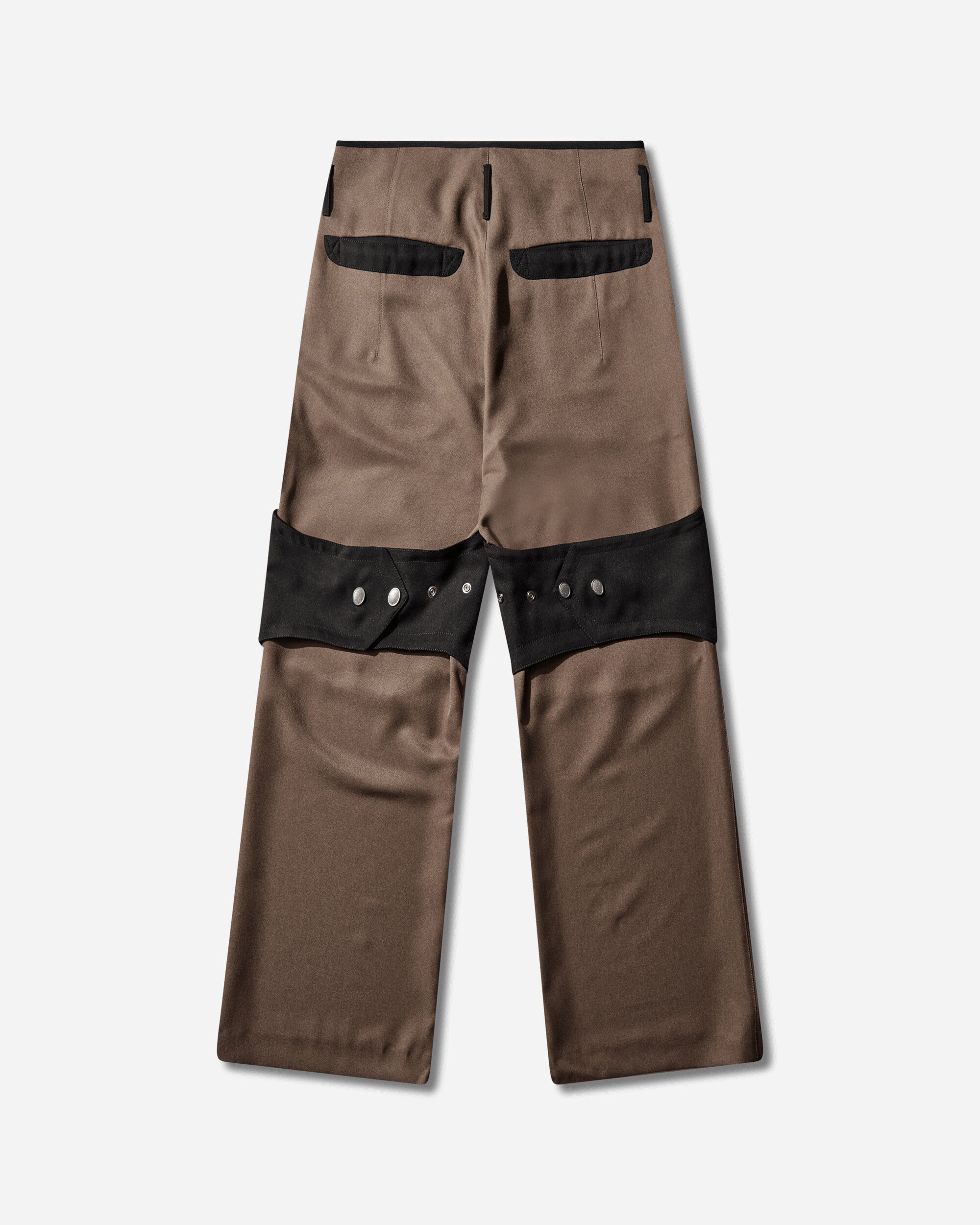 Kiko Kostadinov Men's Orvos Trousers Sepia / Coal Black, view 2