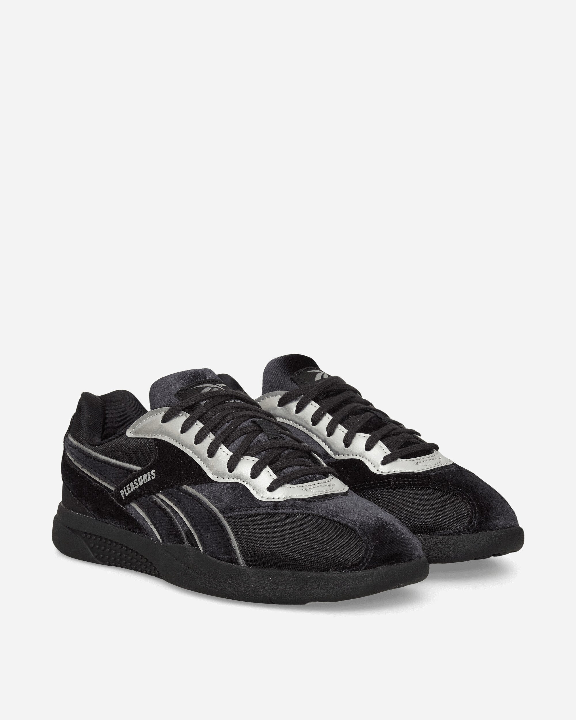 Reebok Pleasures Hammer Street Sneakers Black / Silver, view 2