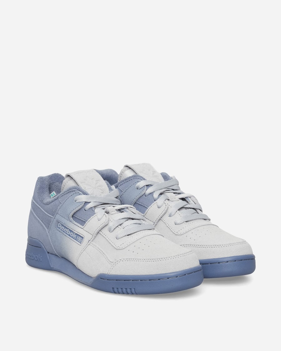 Reebok Workout Plus OG Sneakers Blue Gradient Suede, view 2