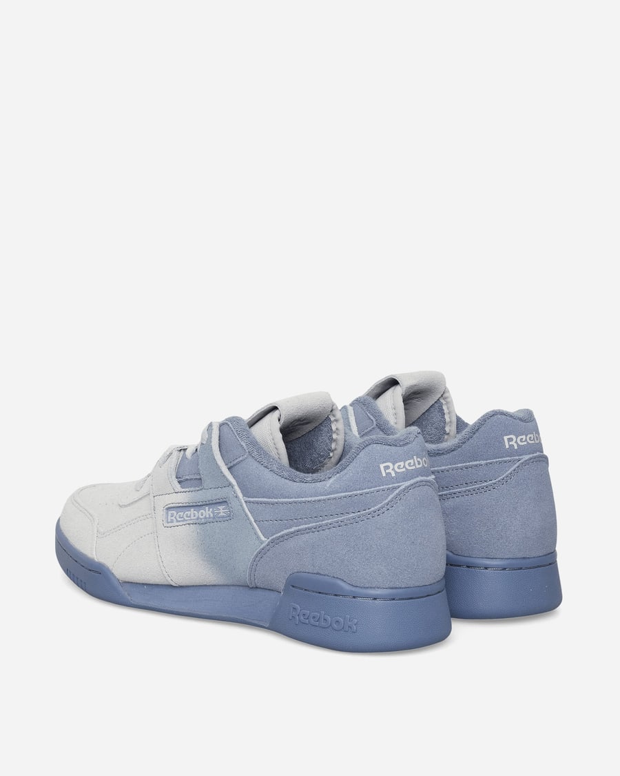 Reebok Workout Plus OG Sneakers Blue Gradient Suede, view 4