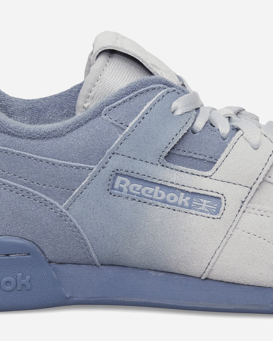 Reebok Workout Plus OG Sneakers Blue Gradient Suede, view 6