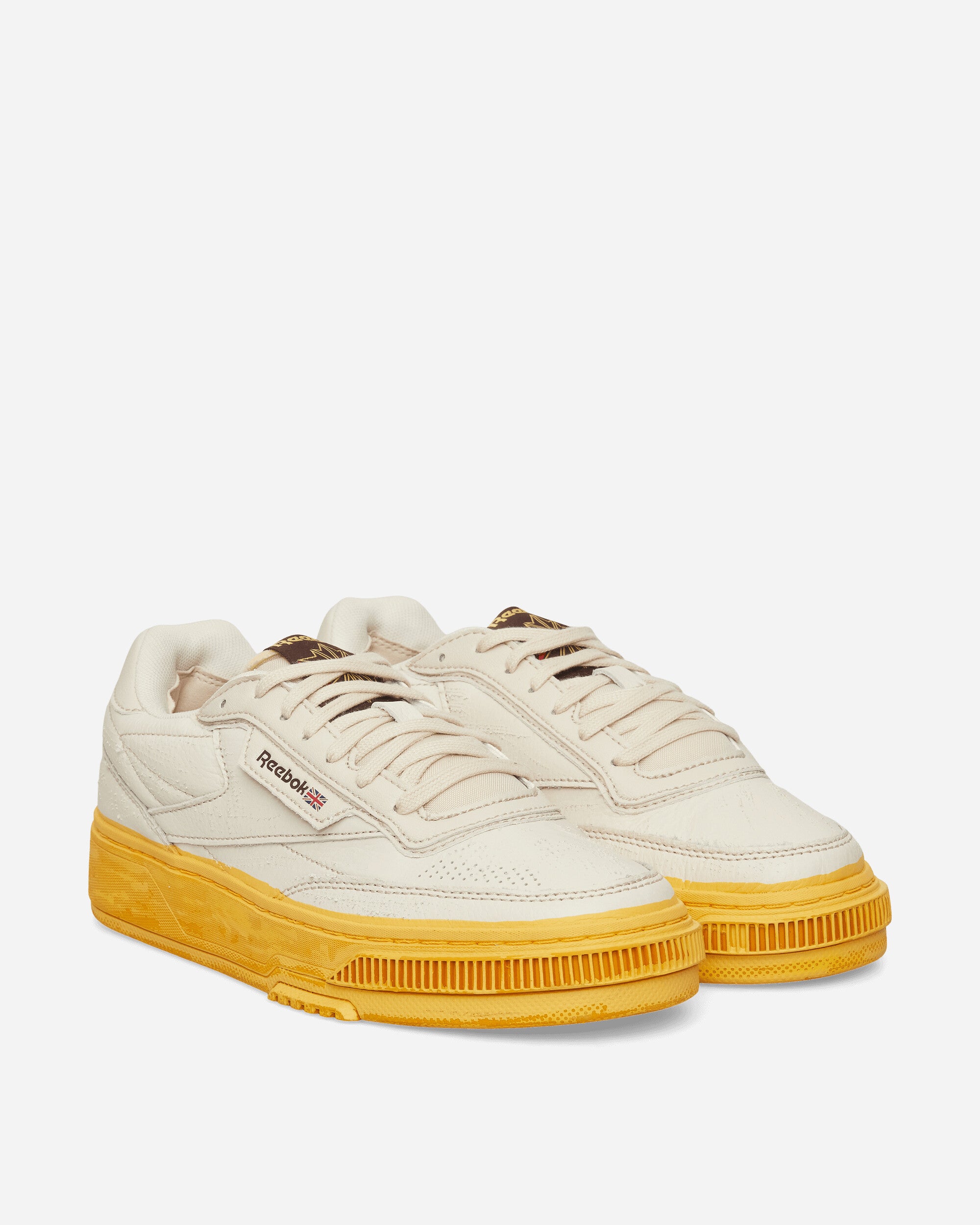 Reebok Club C LTD Sneakers Painted White, view 2