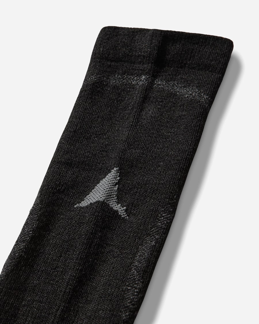 ROA Our Legacy WORK SHOP Merino Knee High Socks Carbon, view 5