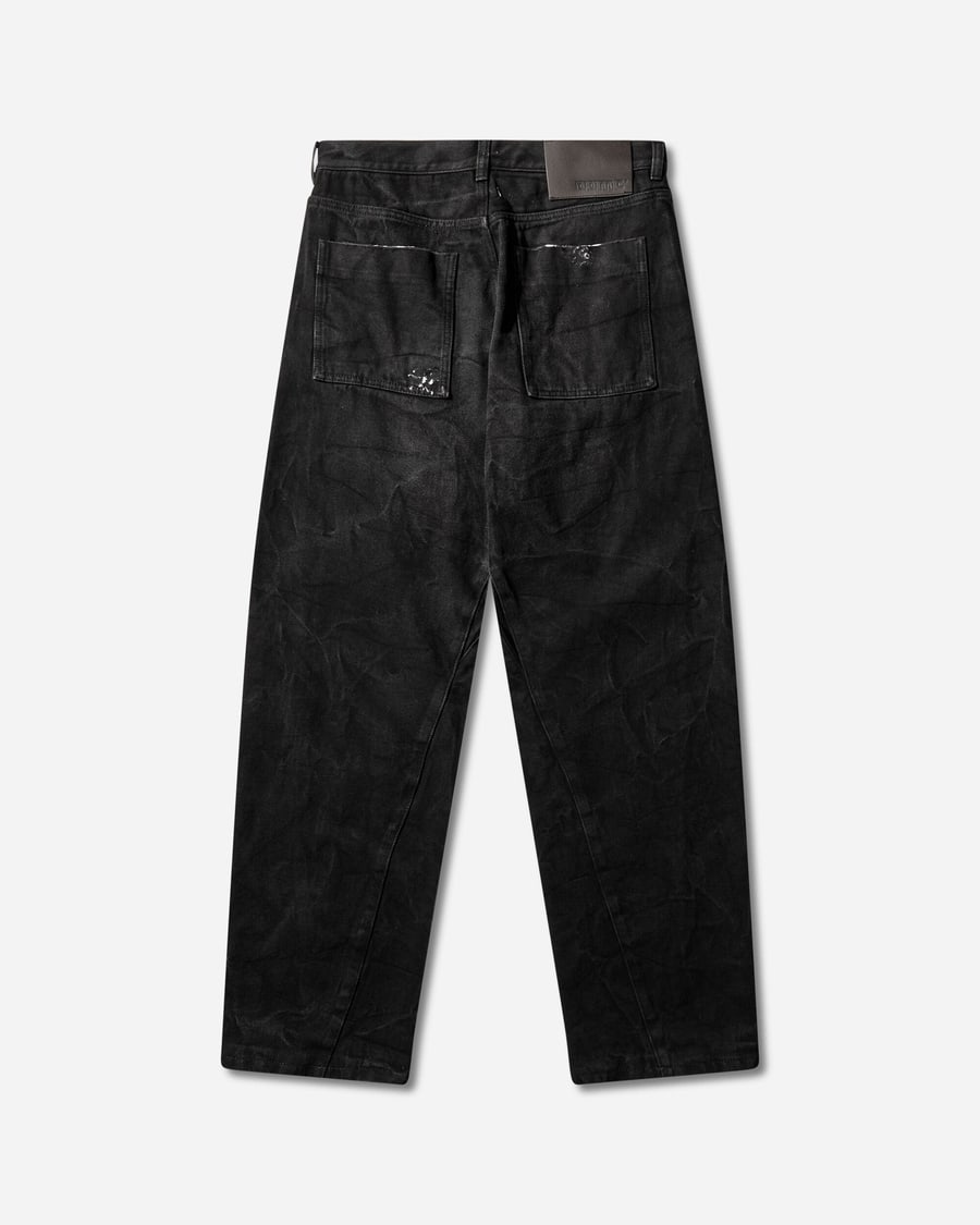 OAMC Men's Cortes Trousers Black, view 2