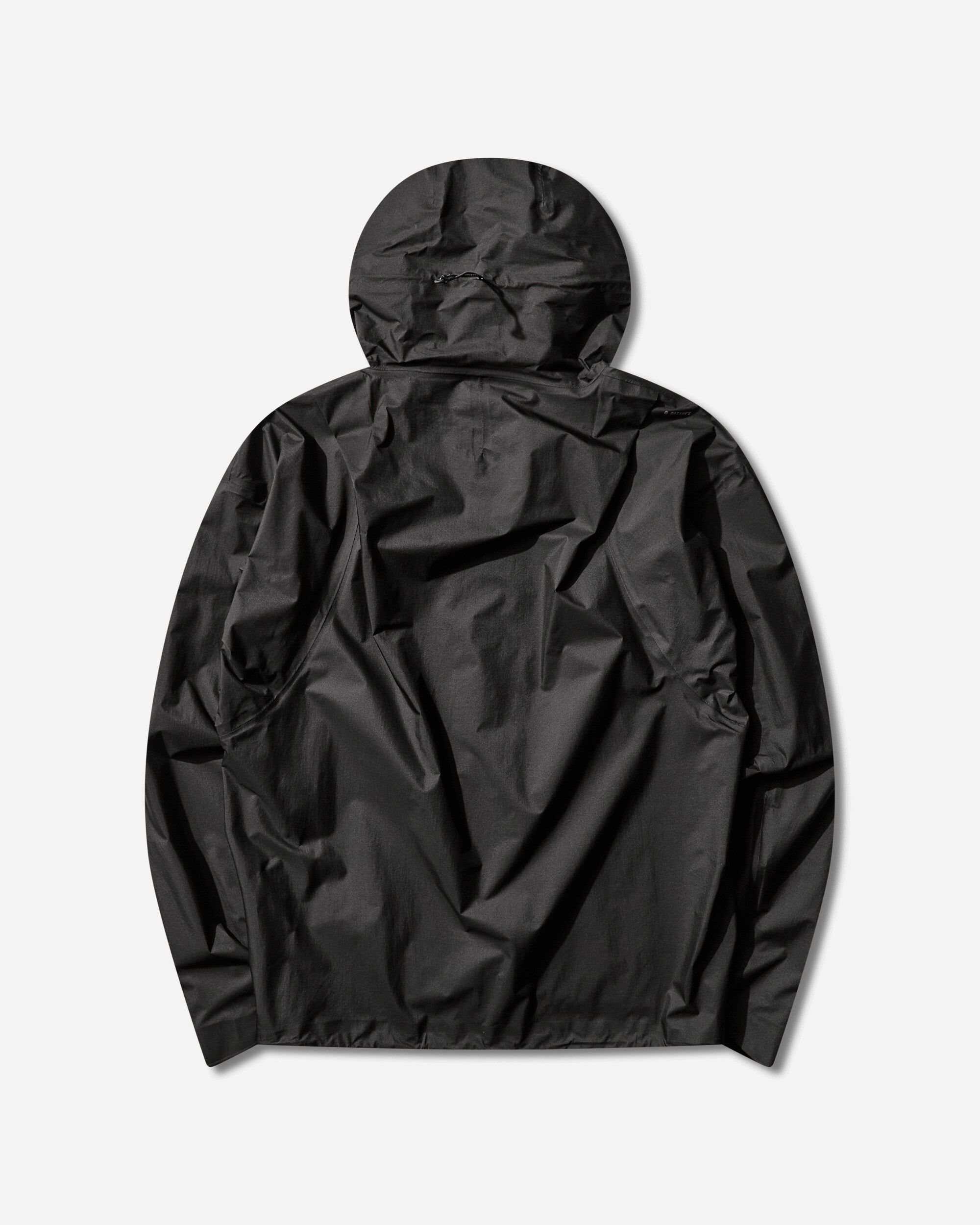 Satisfy Men's Pertex 3L Fly Rain Jacket Black, view 2