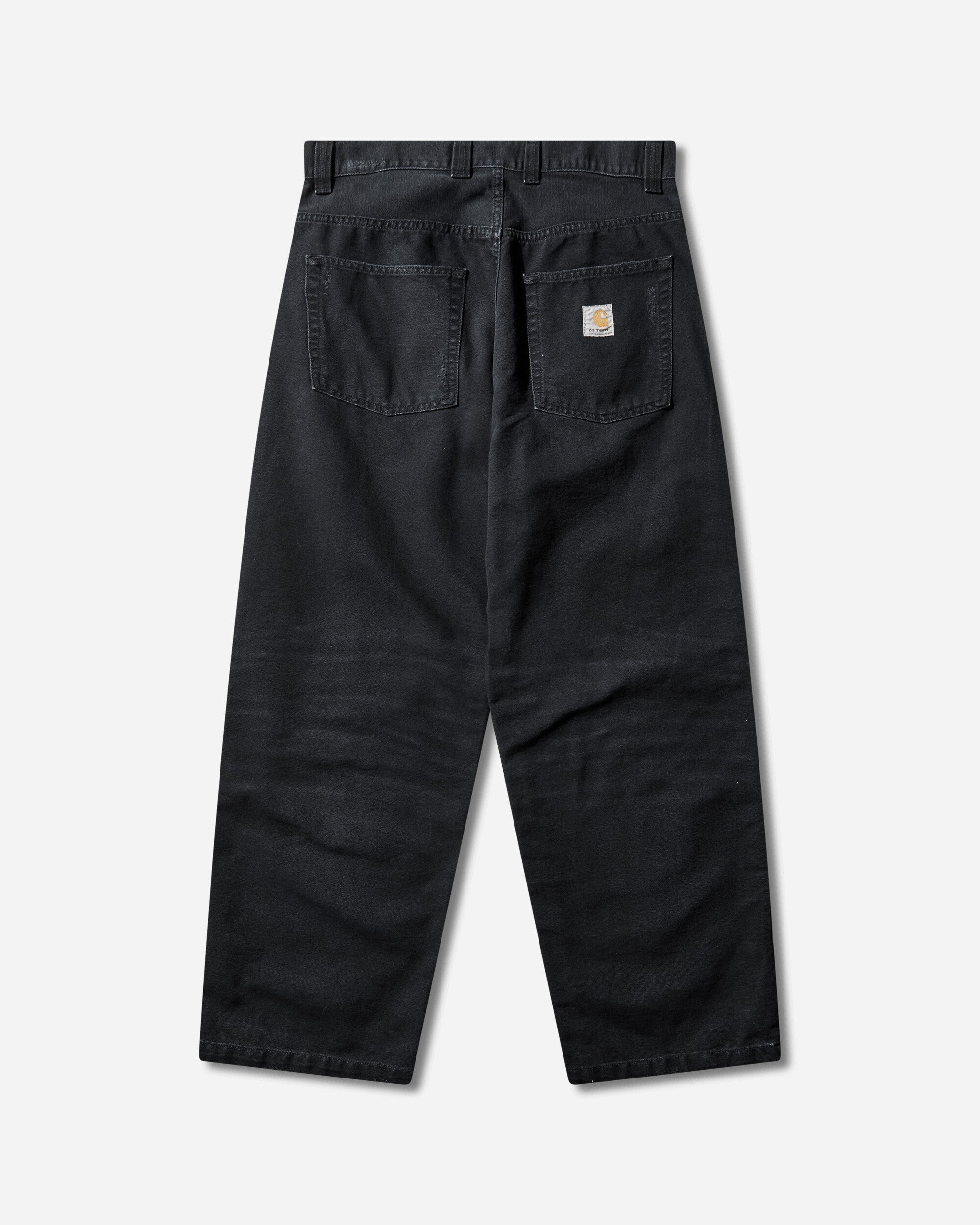 Carhartt WIP Men's Brandon Pants Black (Grind Washed), view 2