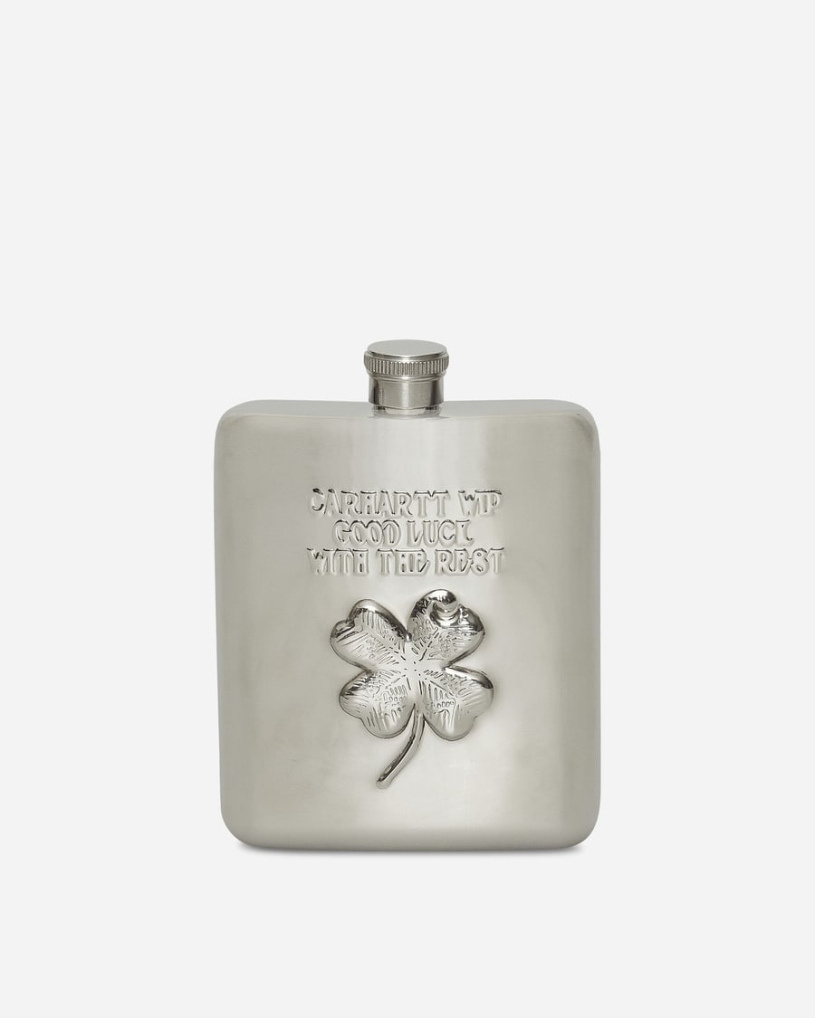 Carhartt WIP Clover Flask Silver