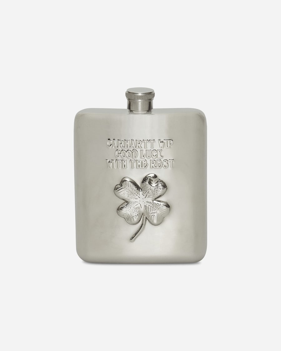 Carhartt WIP Clover Flask Silver, view 2
