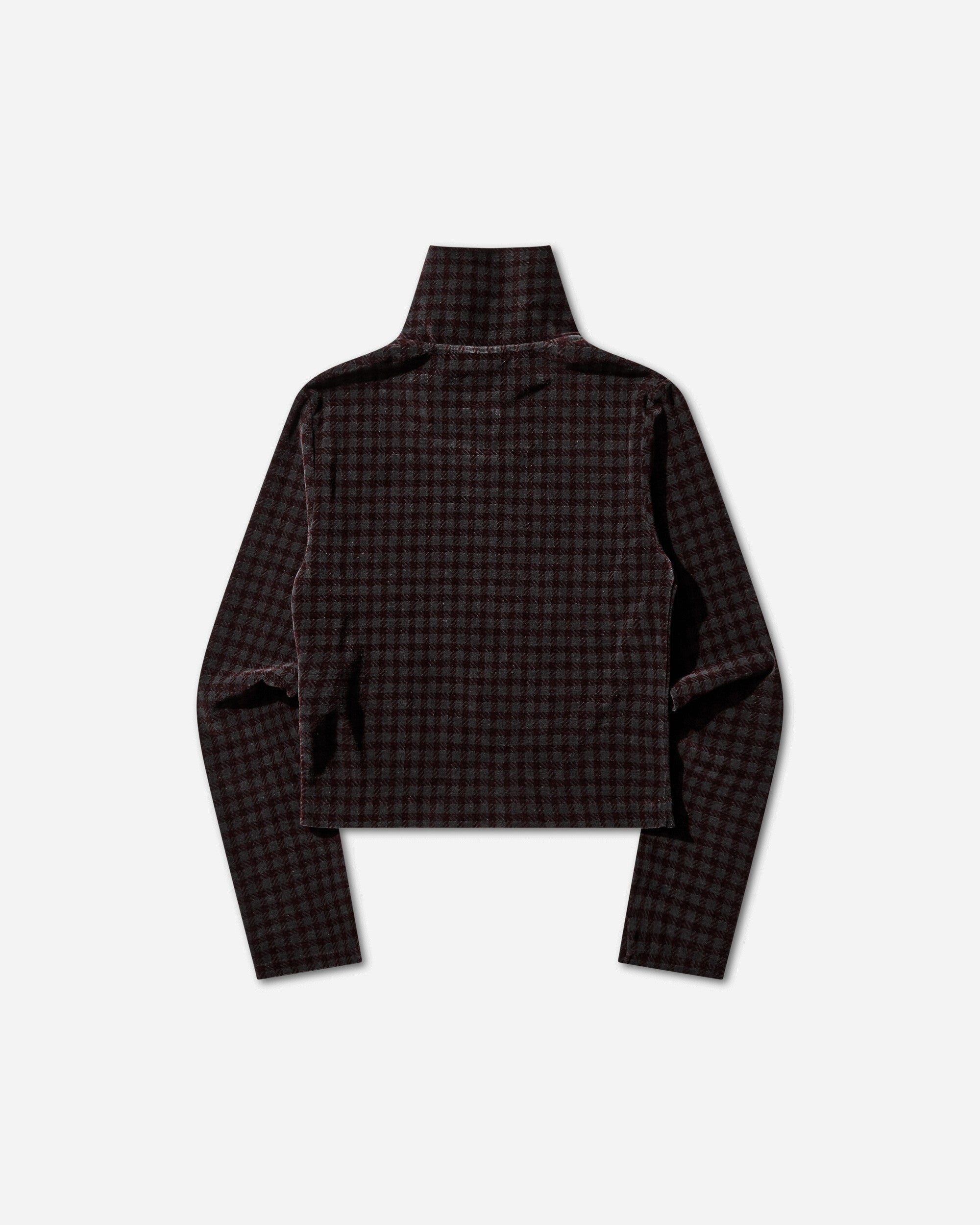 Our Legacy Women's Slim Zip Longsleeve Merlot, view 2