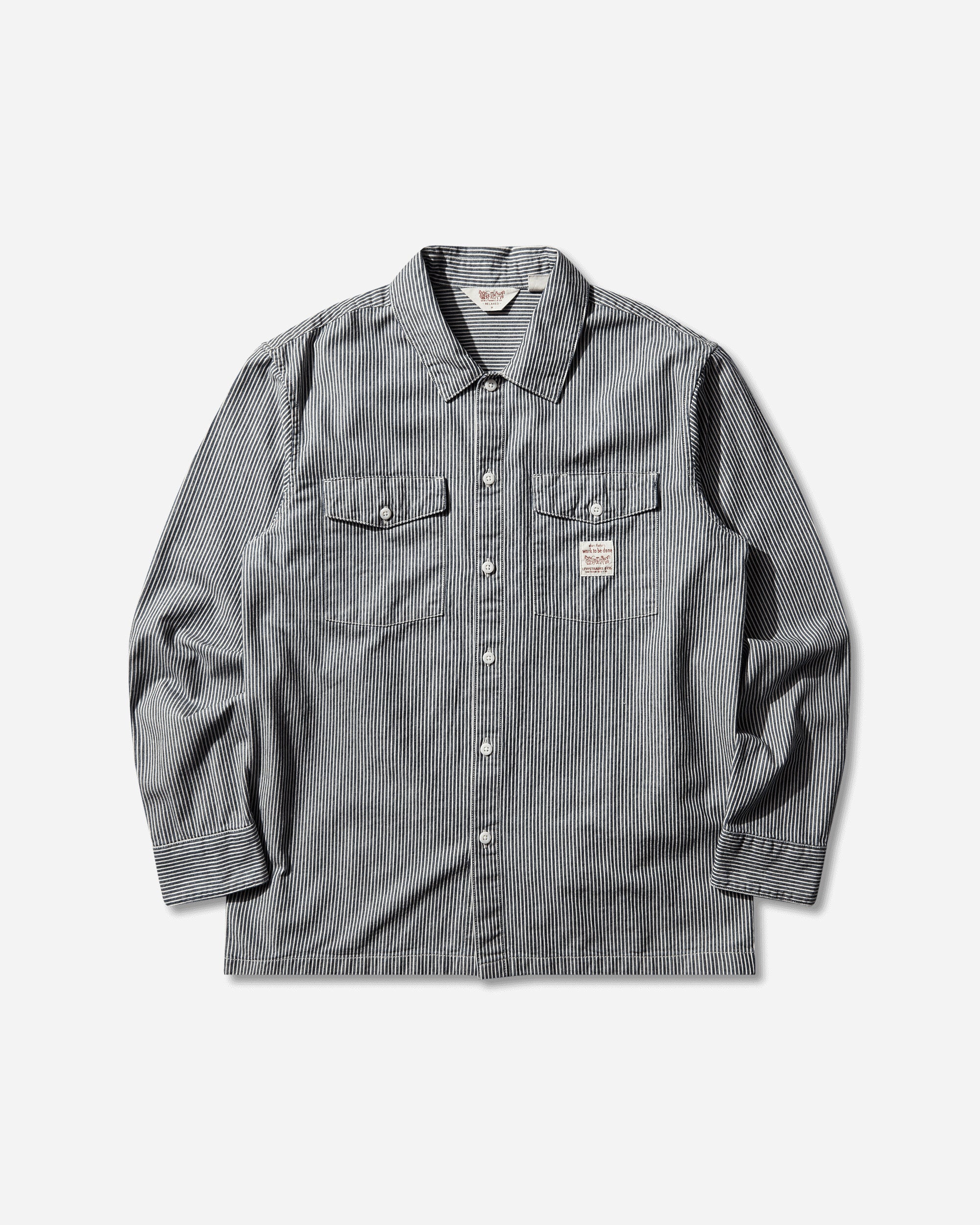 Levi's Men's Worker Longsleeve Shirt Blue