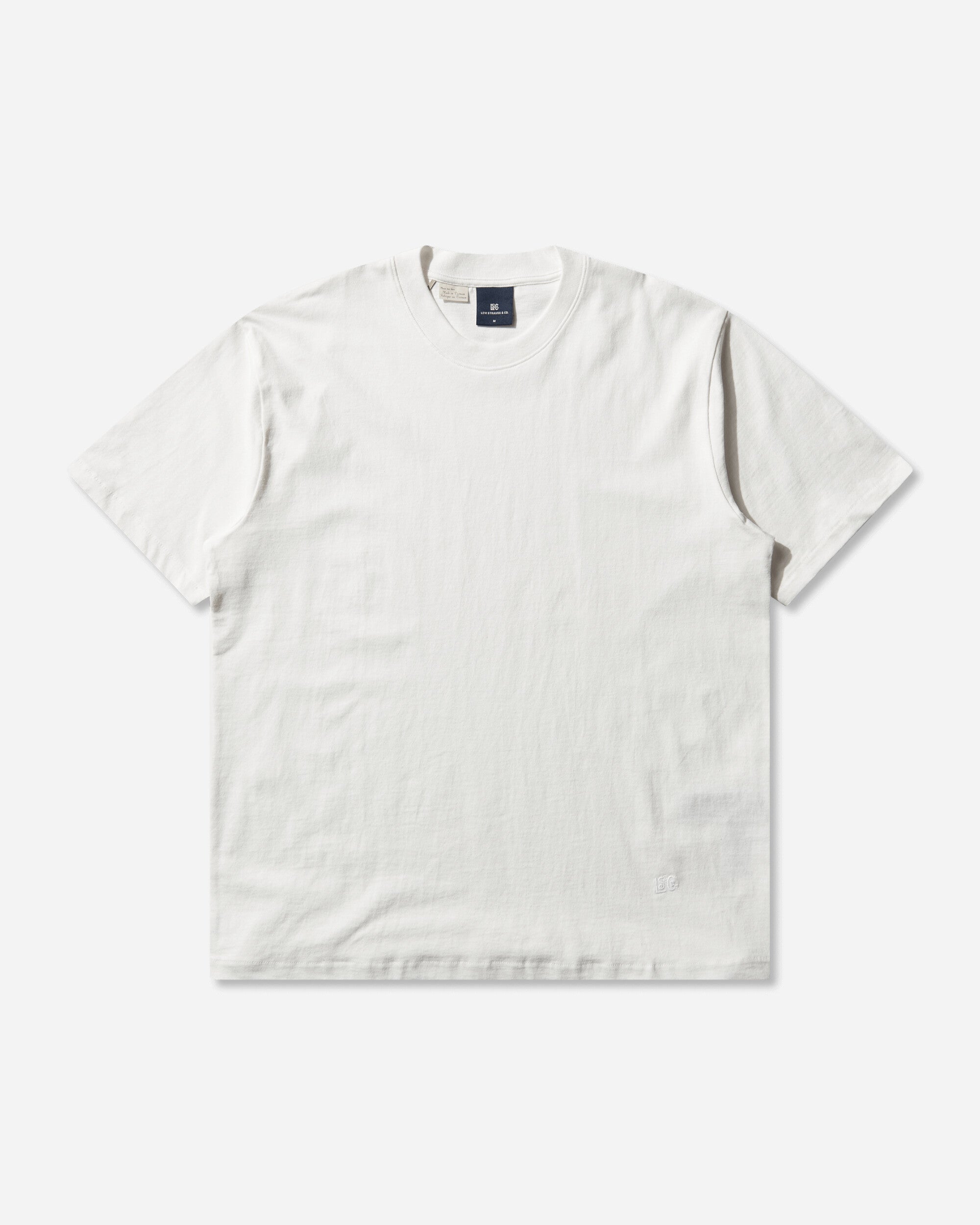 Levi's Men's Blue Tab Relaxed T-Shirt White