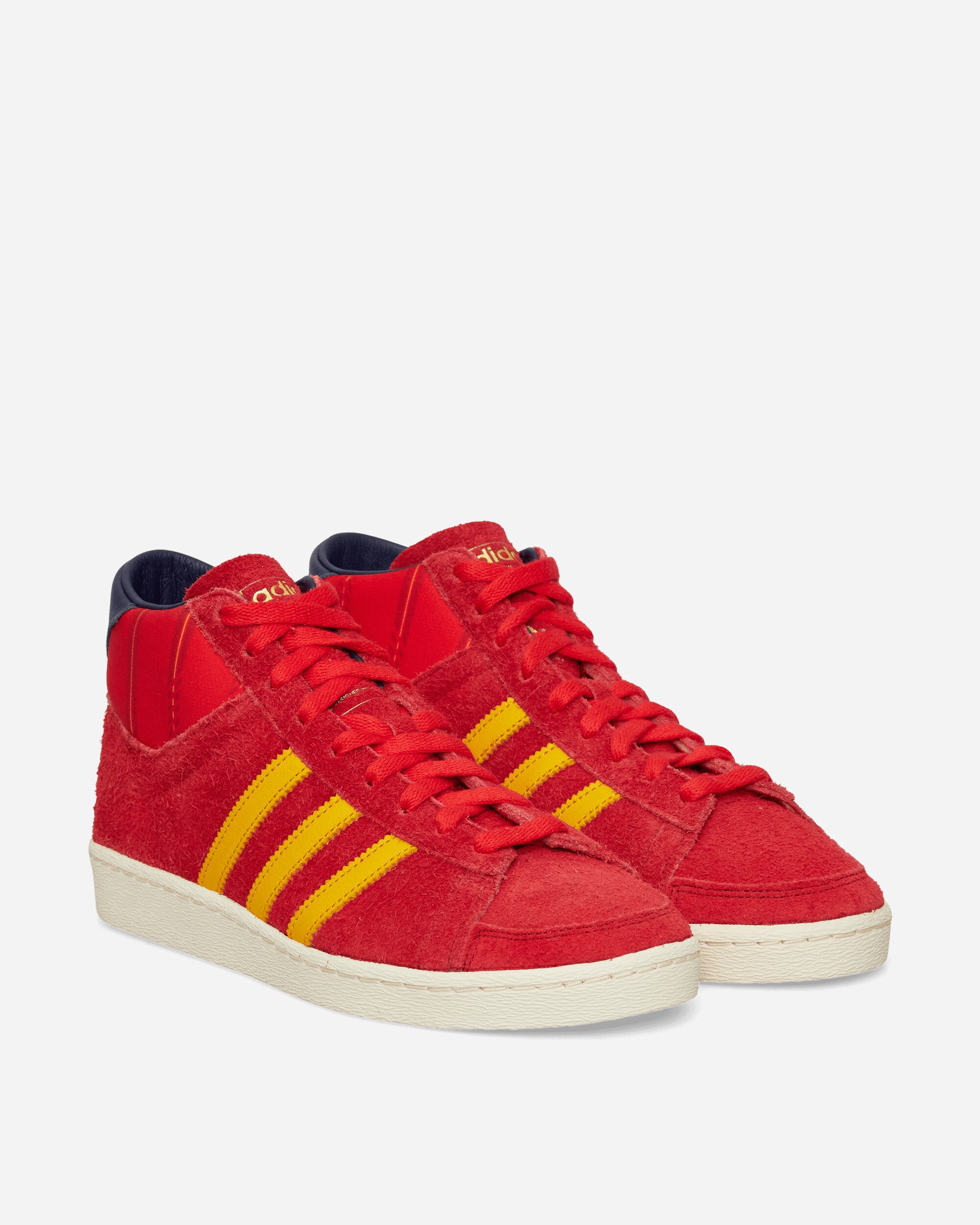 adidas Jabbar Hi Sneakers Power Red / Crew Yellow, view 2