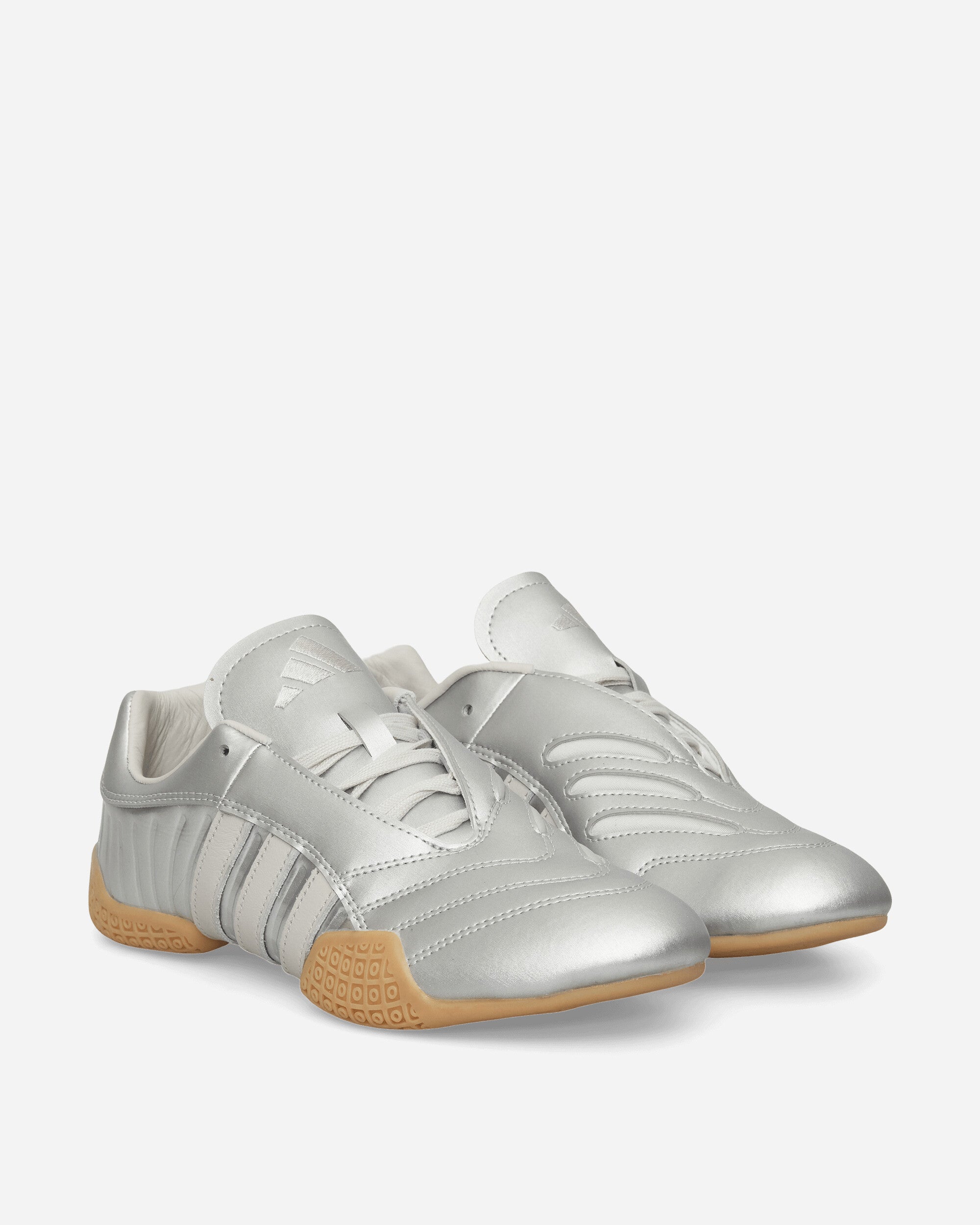 adidas Women's Taekwondo Mei Elite Sneakers Silver Metallic, view 2