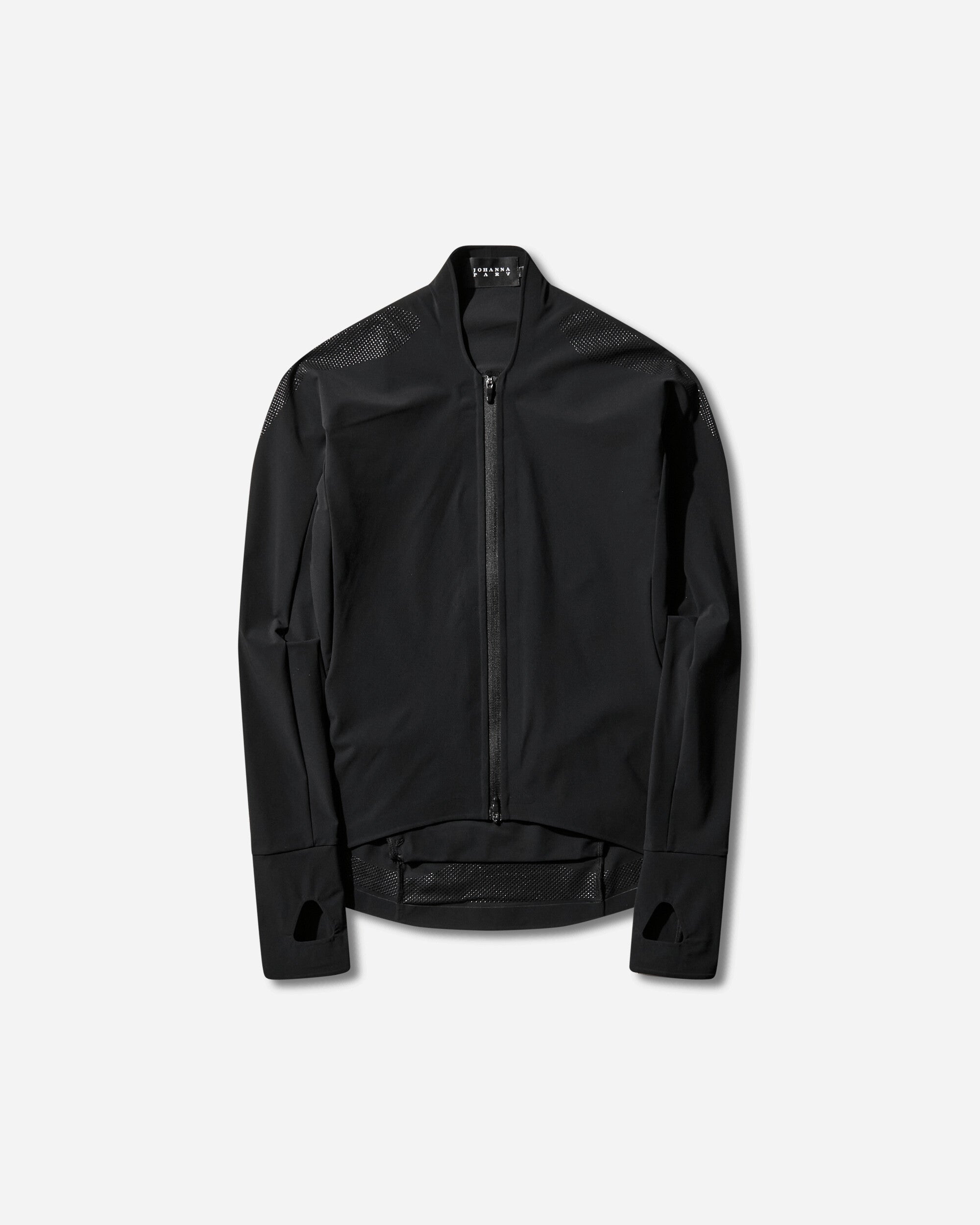 Johanna Parv Women's Grip Zip Top Black