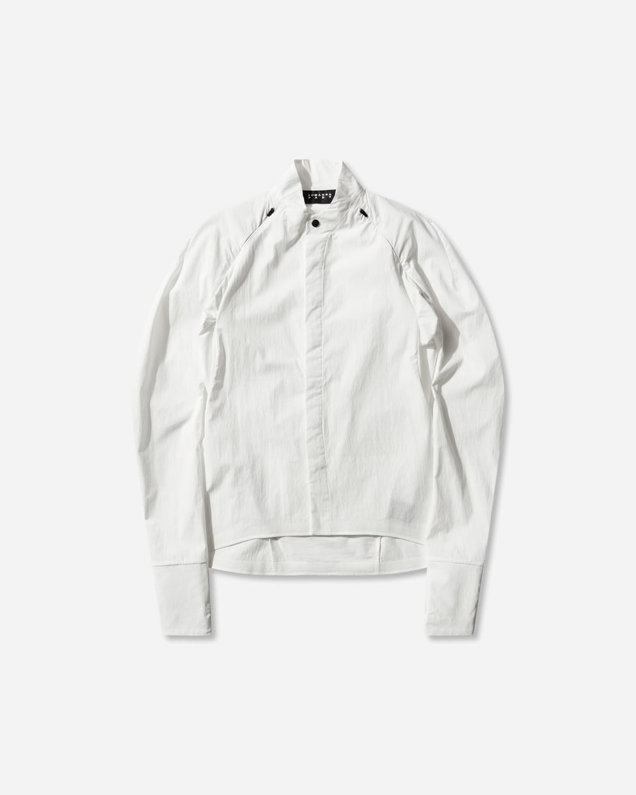 Johanna Parv Women's Long Sleeve Zip Shirt White