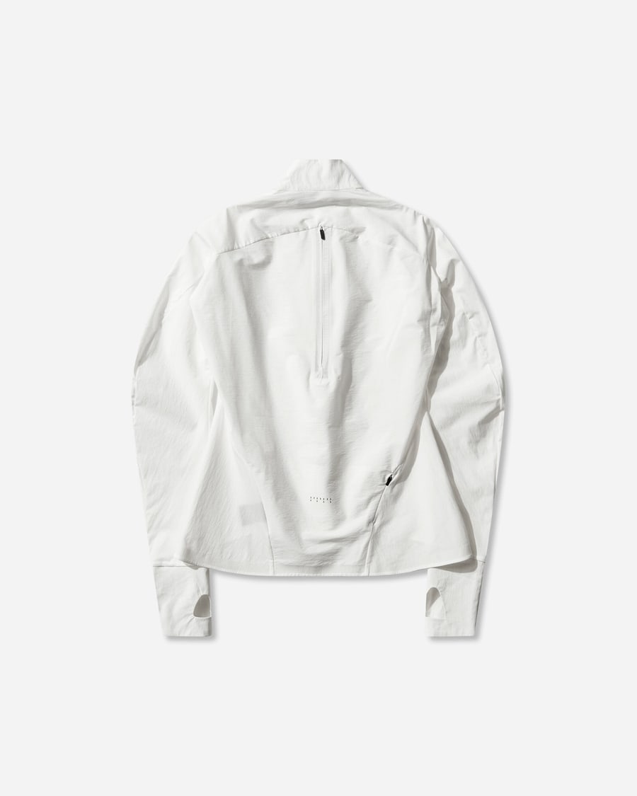 Johanna Parv Women's Long Sleeve Zip Shirt White, view 2